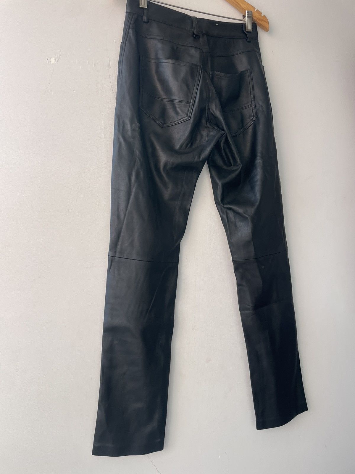Vintage Vintage leather trousers Size 25" / US 0 / IT 36 - 11 Thumbnail