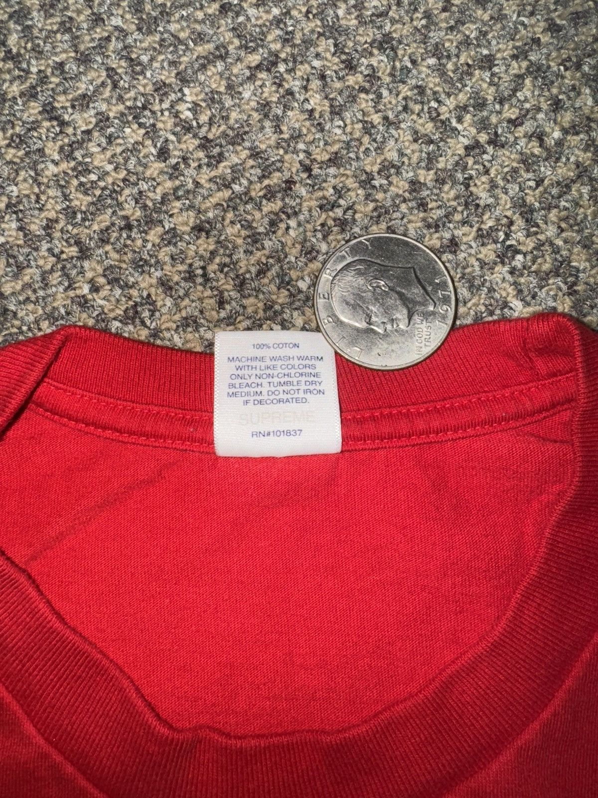 Supreme Supreme 2020 Dragon tee Size US L / EU 52-54 / 3 - 4 Thumbnail