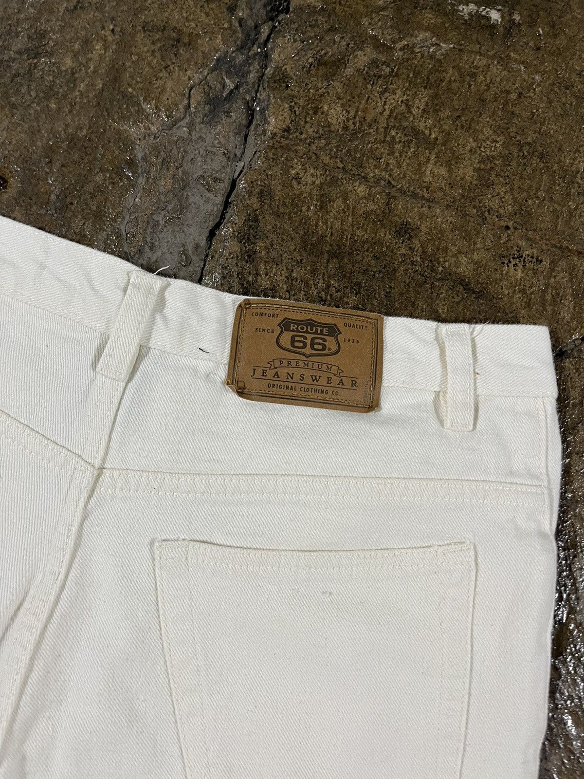 Carhartt × Route 66 × Vintage Crazy Y2K Route 66 Jorts Utility Workwear Skater Shorts Size US 32 / EU 48 - 4 Thumbnail
