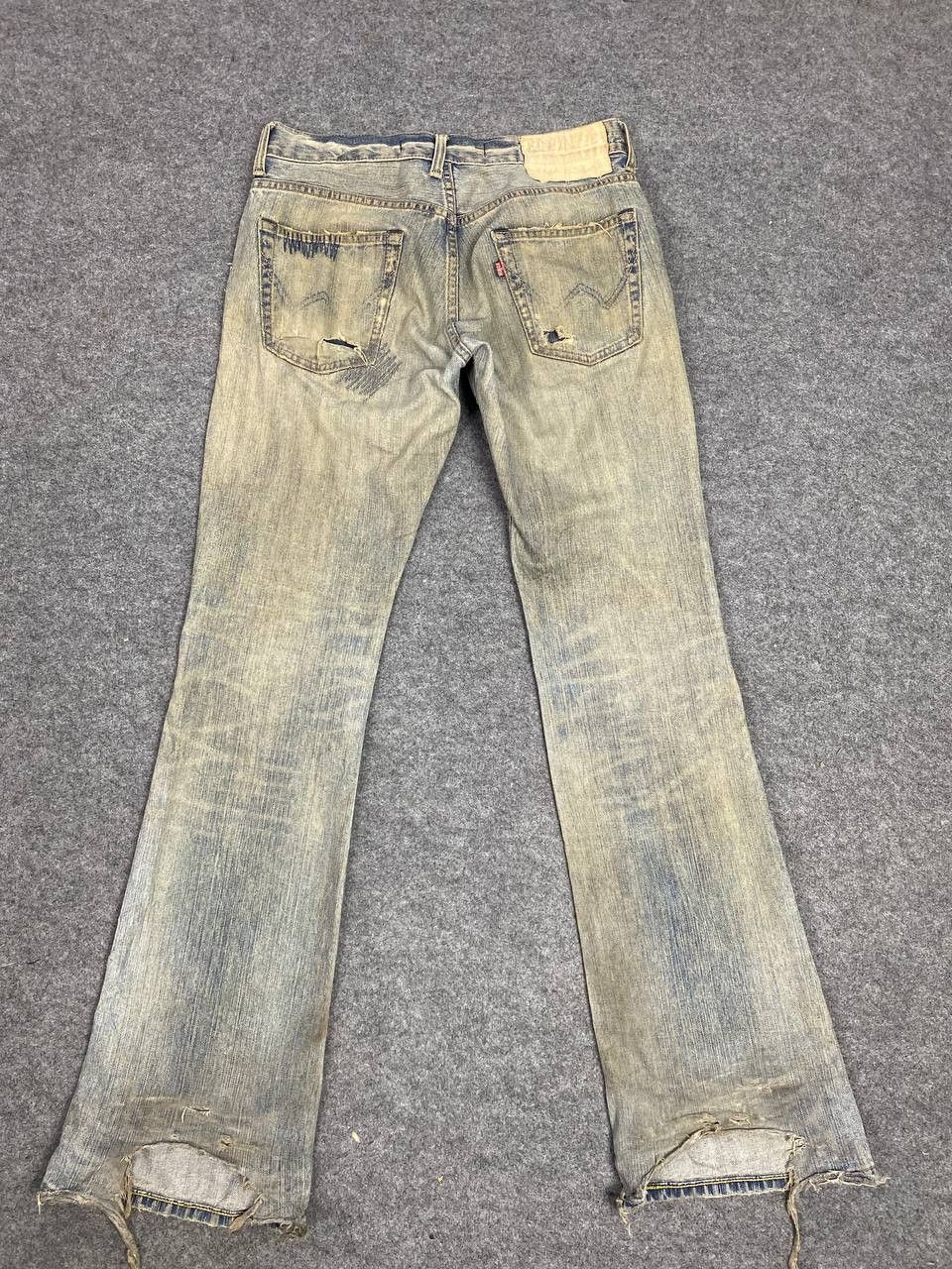 Edwin edwin xv bootcut flare distressed reworked denim Size US 32 / EU 48 - 1 Thumbnail