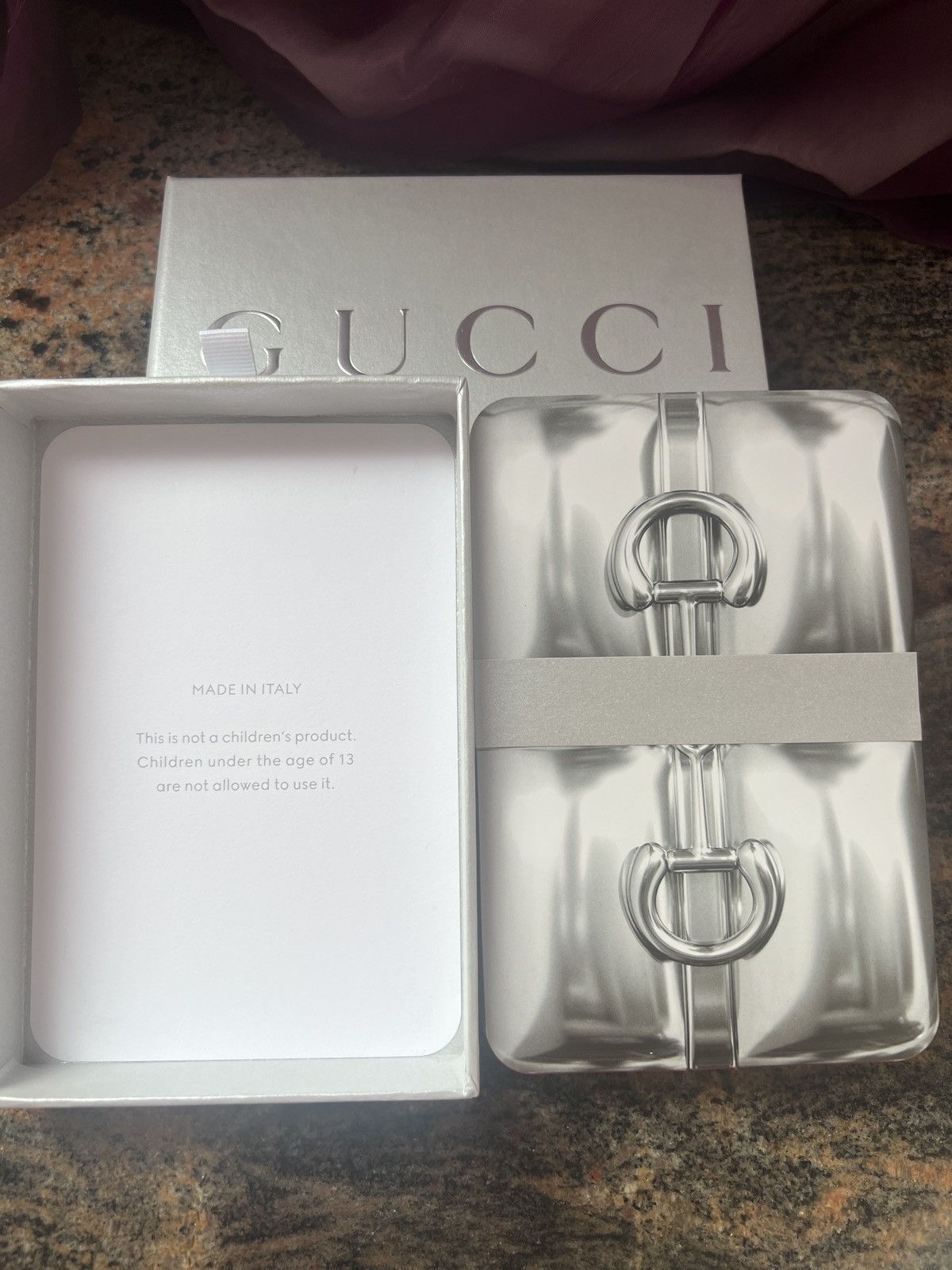 Gucci ♣️Gucci ♠️VIP huge size poker playing cards Size ONE SIZE - 9 Thumbnail