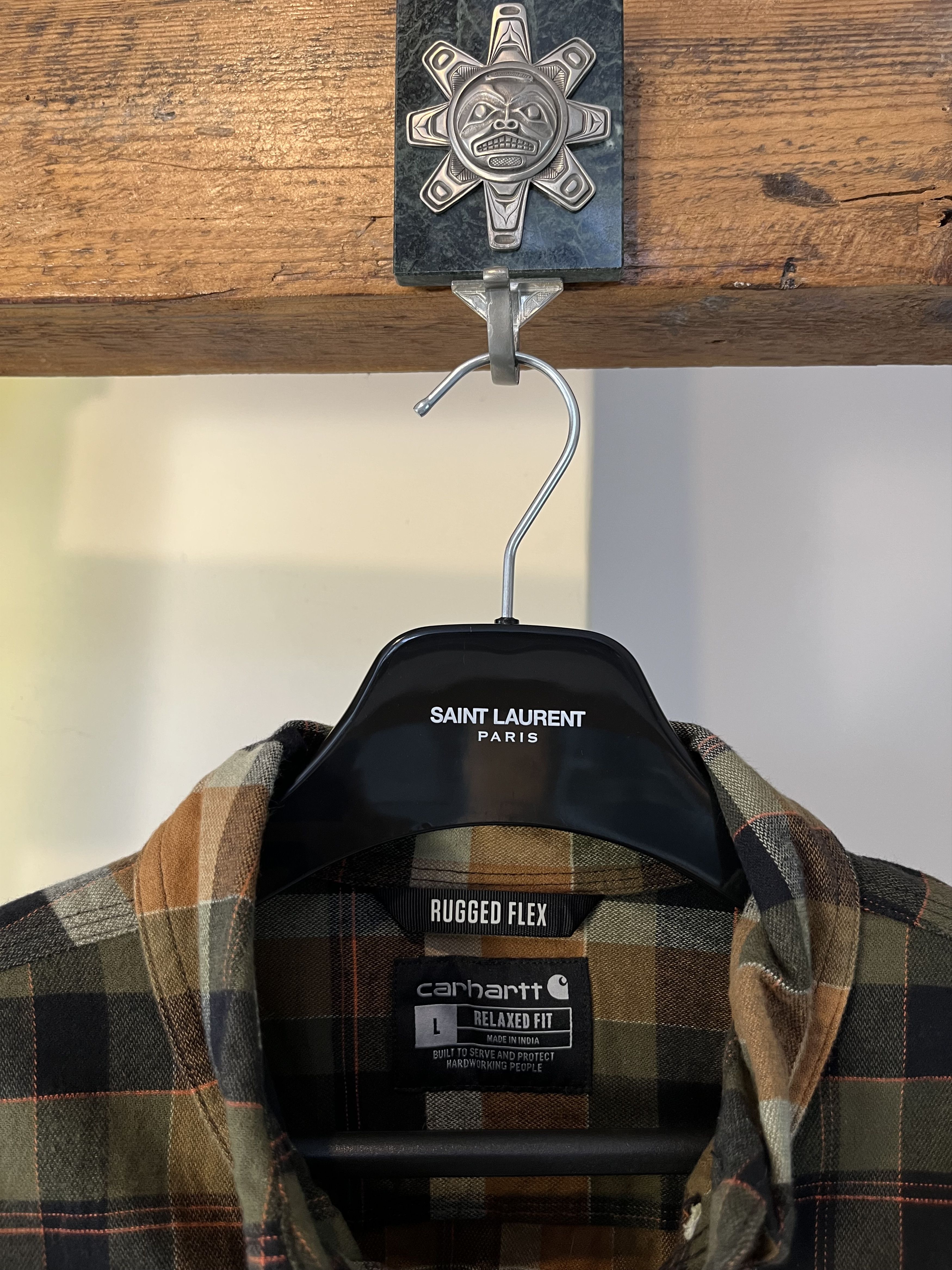 Carhartt Carhartt Rugged Flex Relaxed Fit Flannel Shirt Size US L / EU 52-54 / 3 - 4 Thumbnail