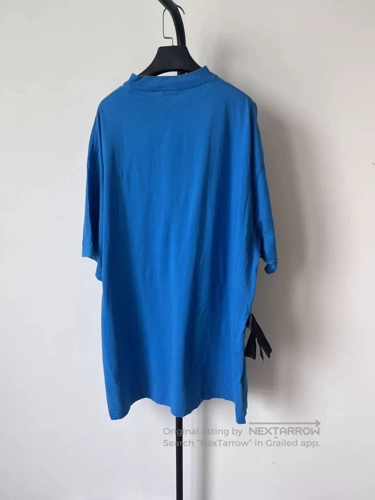 Balenciaga balenciaga x adidas blue oversized t. Size US M / EU 48-50 / 2 - 2 Thumbnail