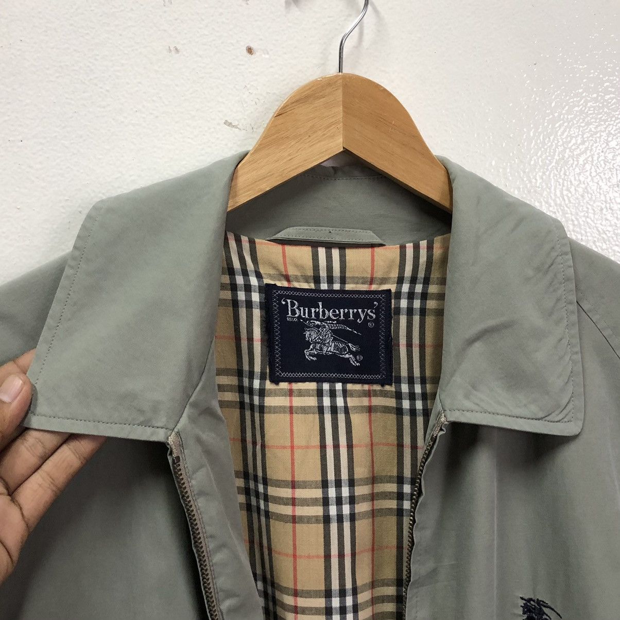 Burberry Vintage Burberrys Prorsum Lined Novacheck Bomber Jacket Size US M / EU 48-50 / 2 - 9 Thumbnail