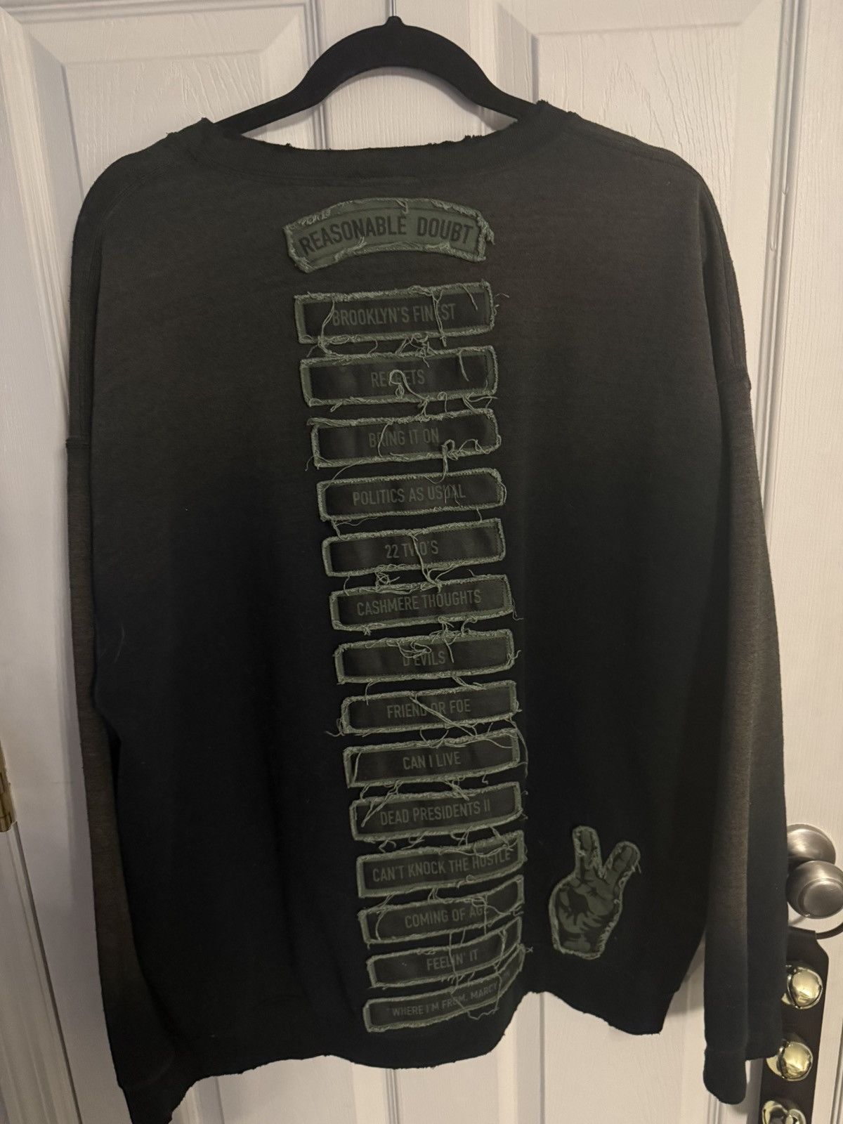 MadeWorn Brooklyns Finest Jay Z Collab Logo Sweatshir Roc96 S Size US S / EU 44-46 / 1 - 2 Thumbnail