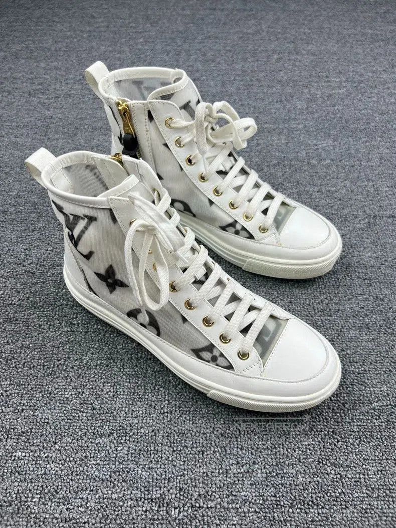 Louis Vuitton Louis Vuitton Mesh High. Size US 5 / EU 37 - 2 Thumbnail