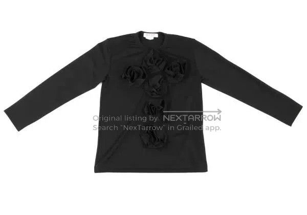 Comme des Garcons Comme Des Garcons Black vintage floral top Size S / US 4 / IT 40 - 2 Thumbnail