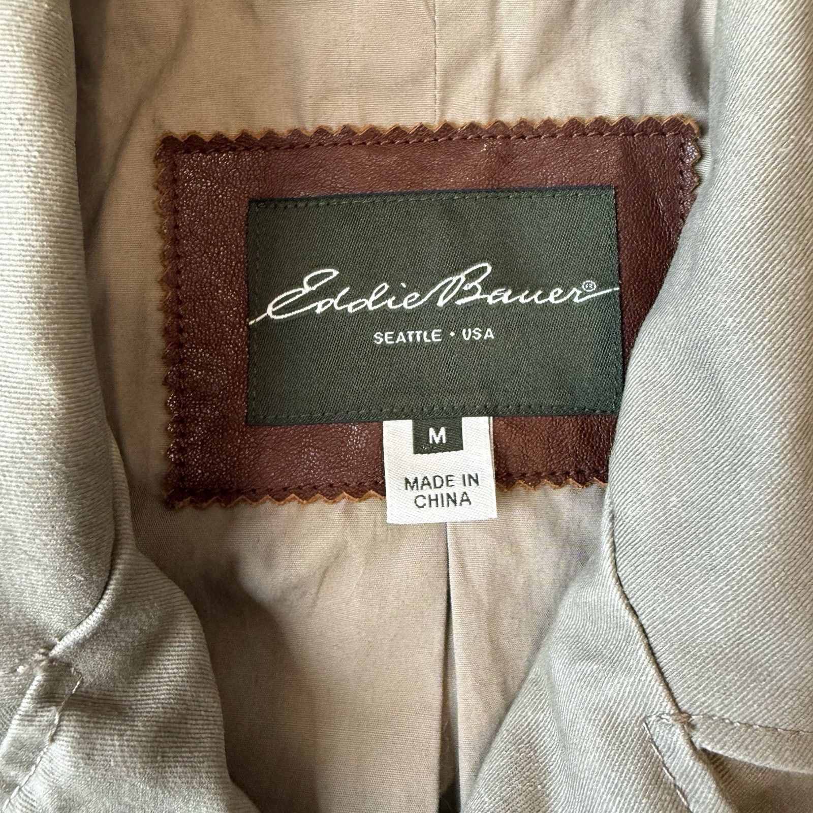 Eddie Bauer Eddie Bauer Explorer Field Coat M Khaki Full Zip Hunting Size US M / EU 48-50 / 2 - 9 Thumbnail