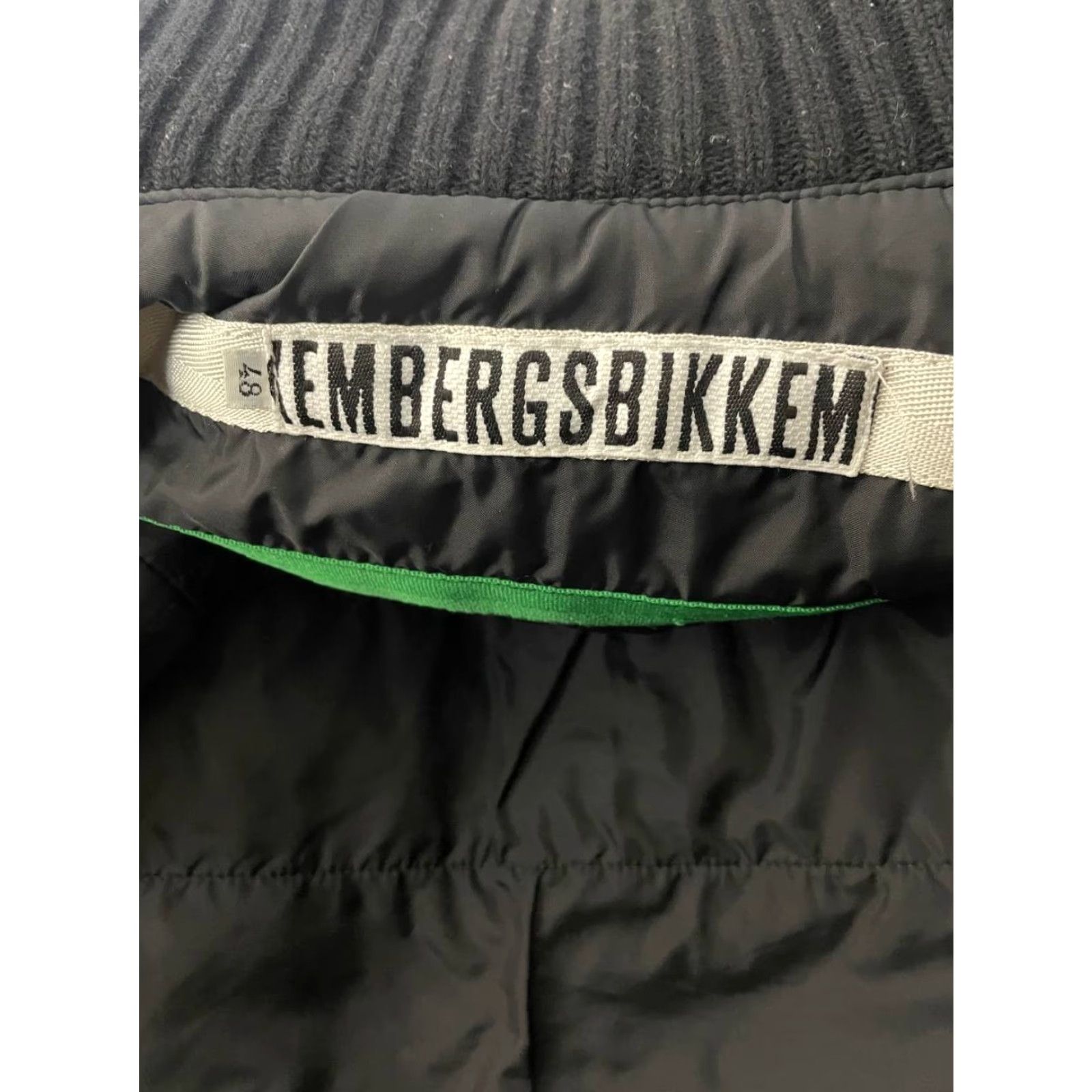 Vintage Bikkembergs Mens Bomber Jacket Black Cotton Full Zip M Regular Size Jacket Size US M / EU 48-50 / 2 - 3 Thumbnail