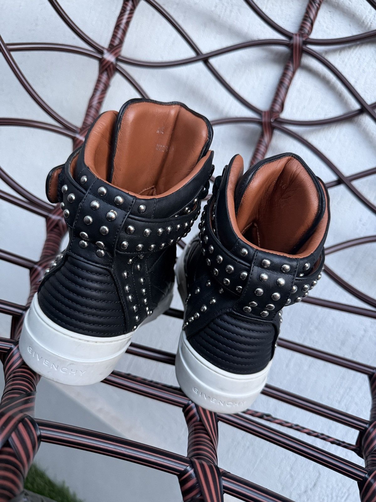 Givenchy 🎸studded tyson by Riccardo tisci Size US 5 / EU 37 - 15 Thumbnail