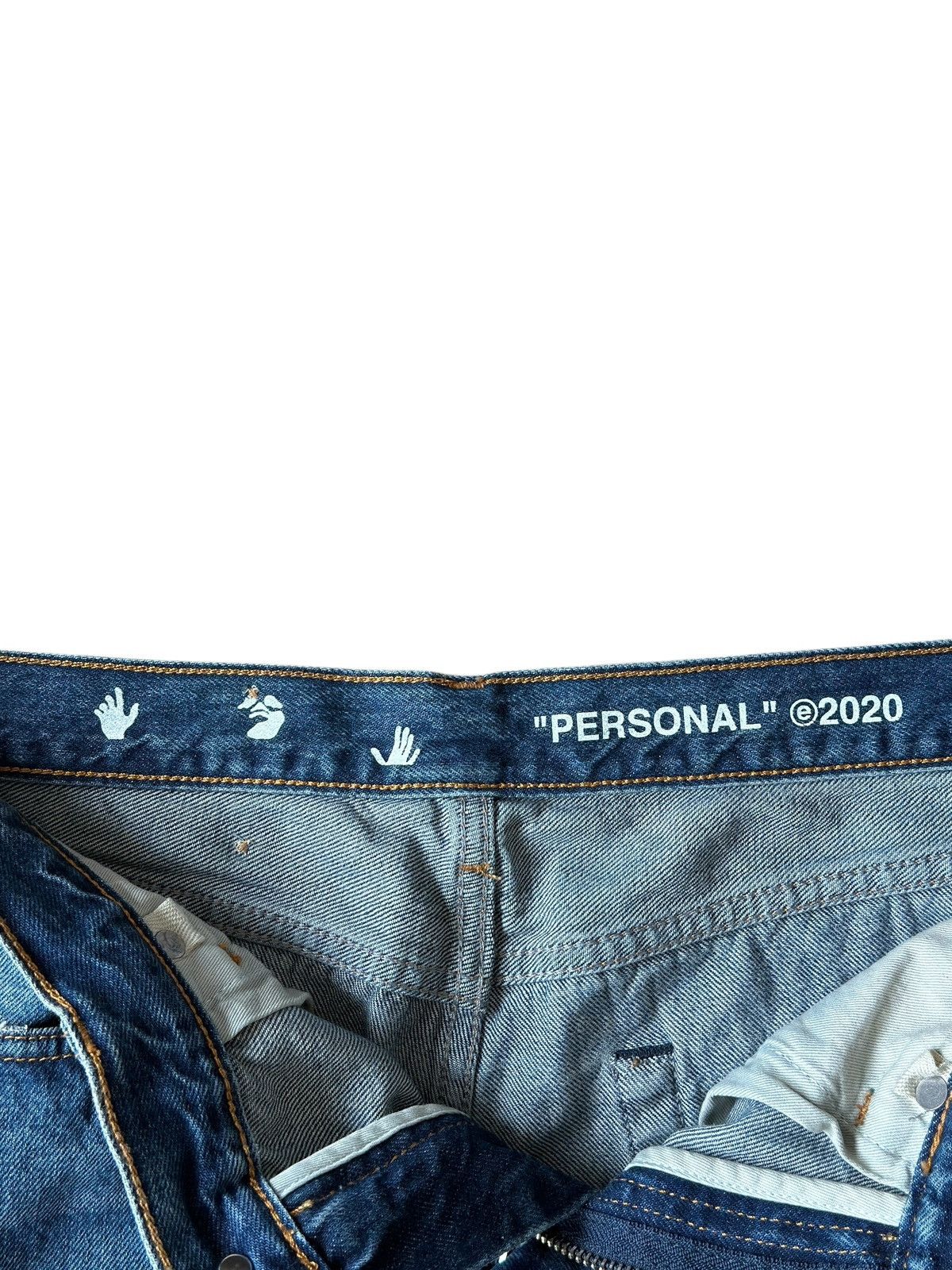 Off-White Off-White Virgil “CUT HERE” Denim Jeans Size US 34 / EU 50 - 7 Thumbnail