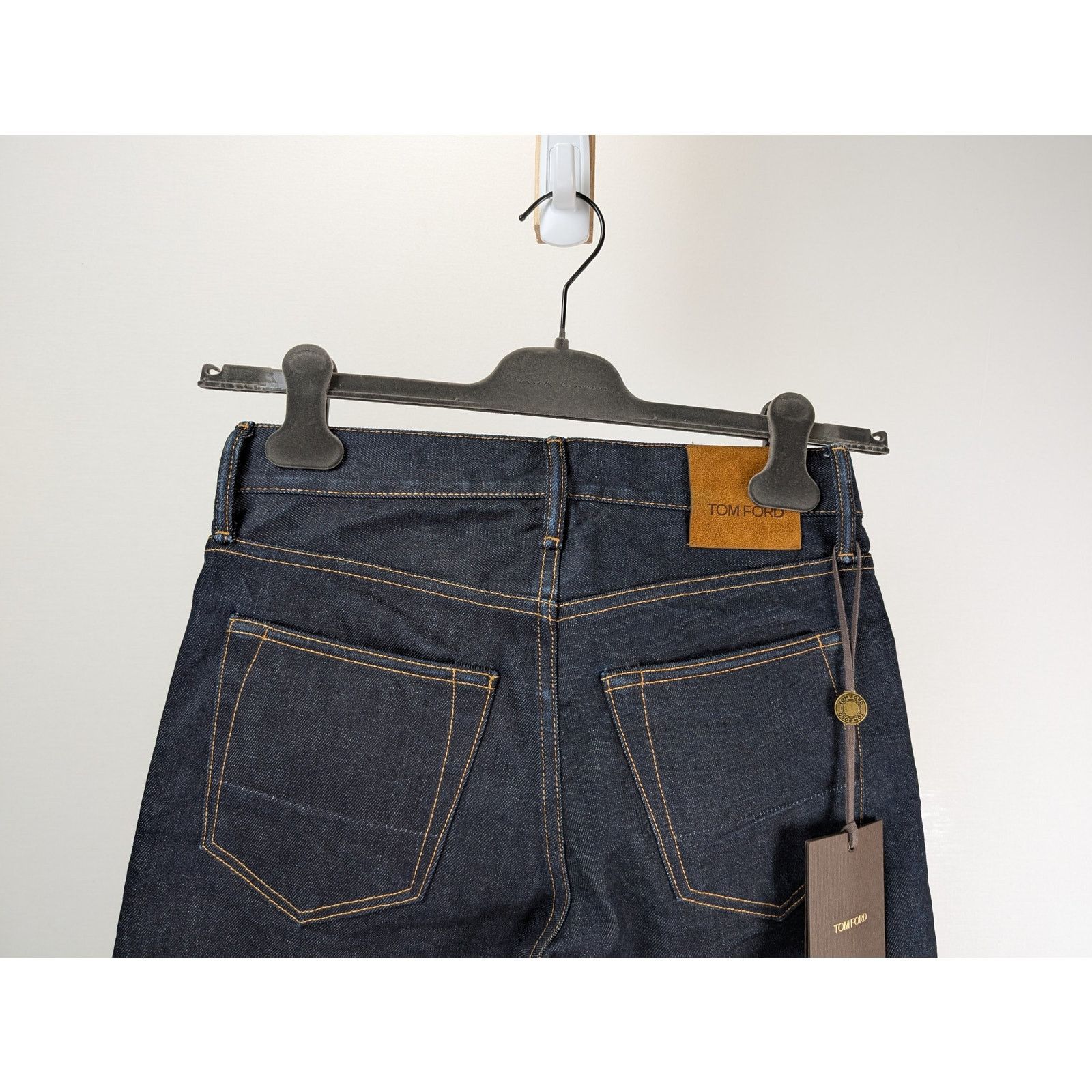 Tom Ford o1rshd1 Q:2 / Straight Denim Jeans in Blue 29 Size US 29 - 10 Thumbnail