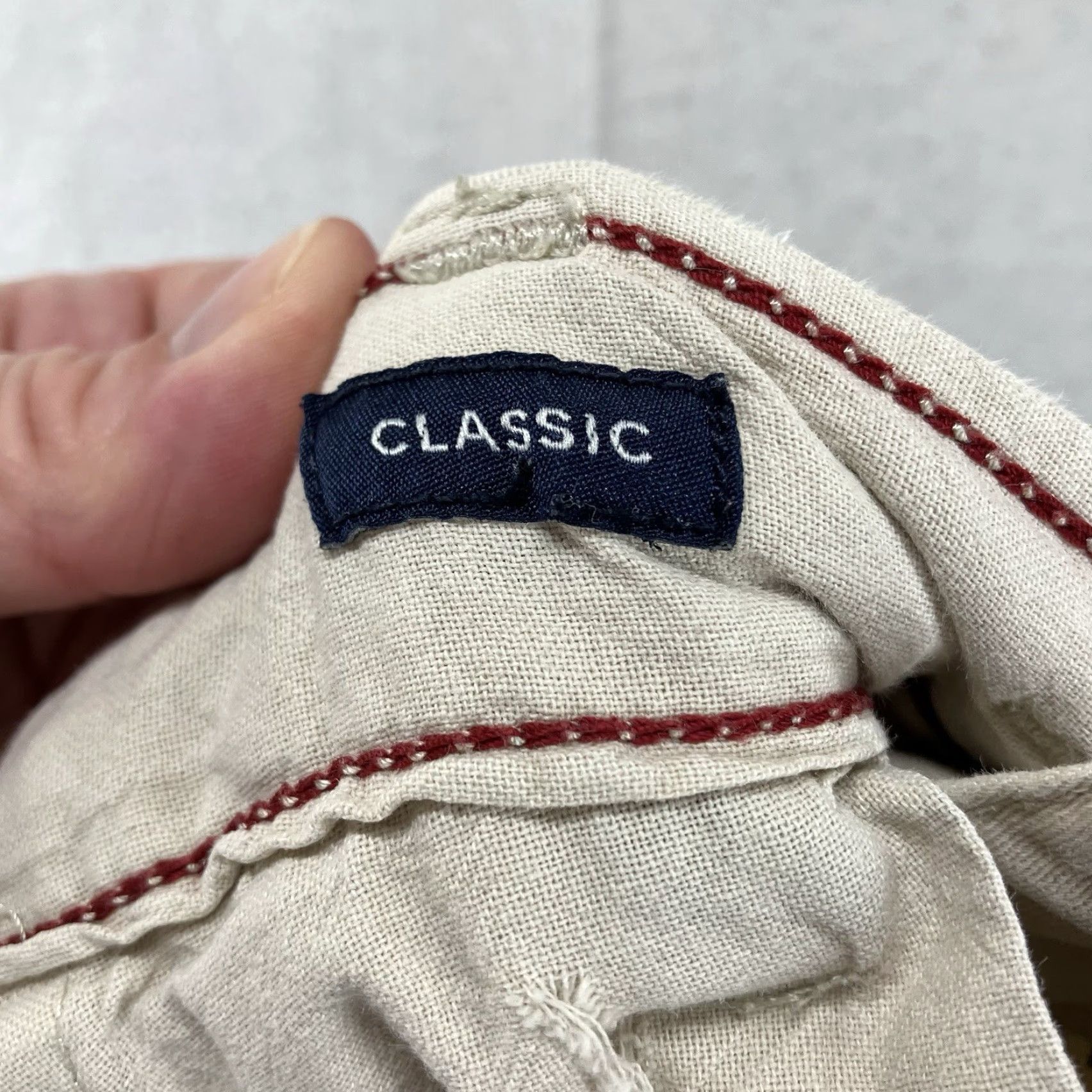 American Eagle Outfitters VINTAGE American Eagle Cargo Shorts Classic 33 Beige Baggy Pockets 36x10 Outdoor Mens Size US 33 - 5 Thumbnail