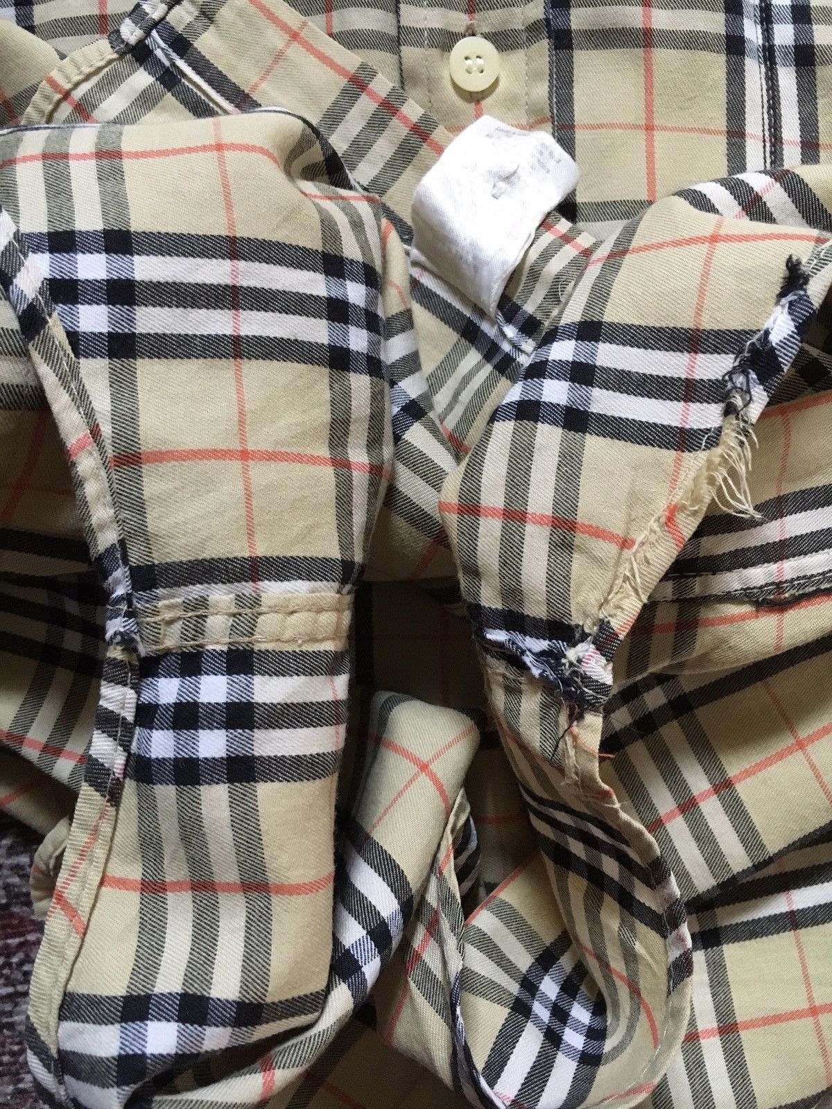 Burberry × Vintage Burberrys Novacheck button down shirt Size US M / EU 48-50 / 2 - 7 Thumbnail