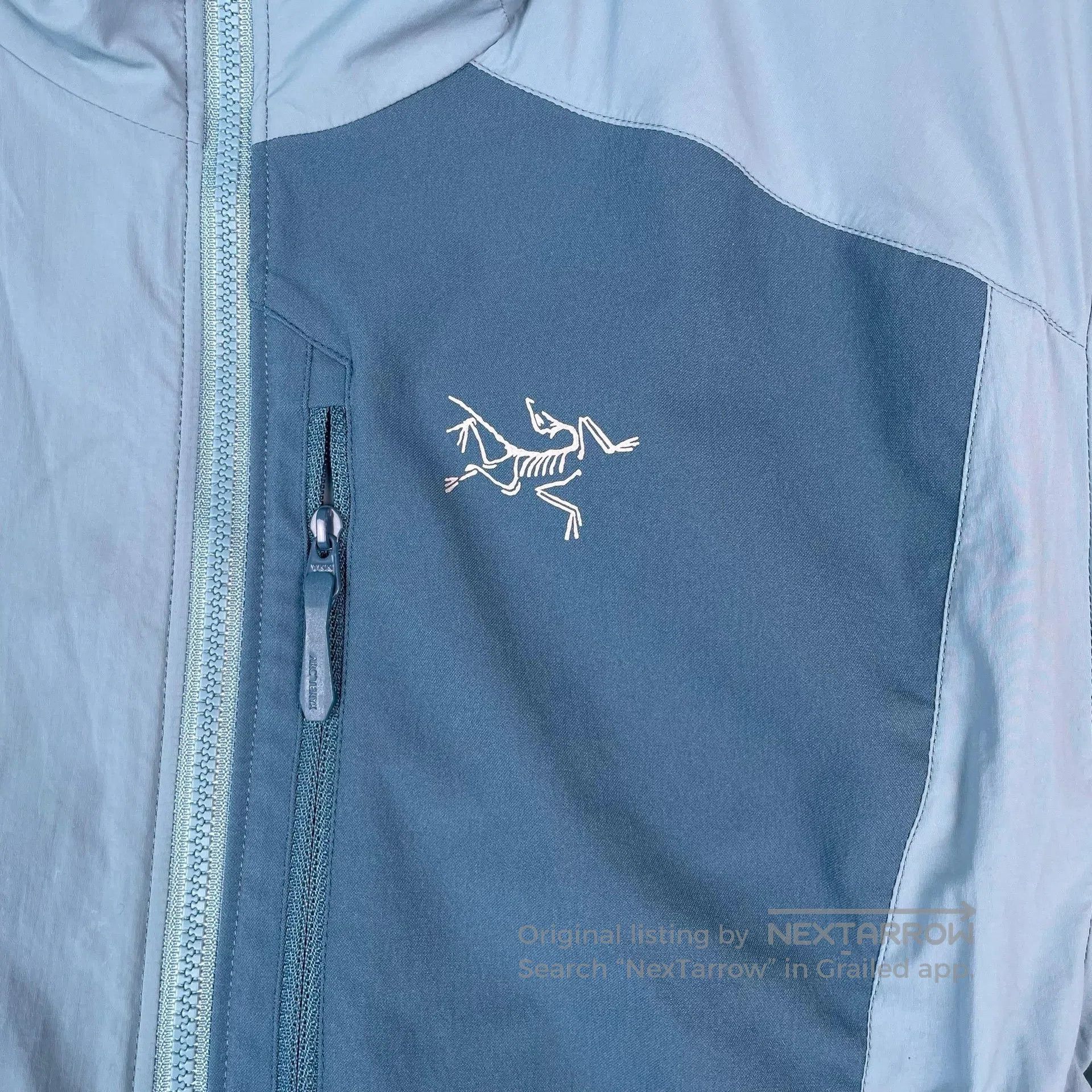 Arc'teryx Arc'teryx Bamboo moon blue lightweight windproof| Size US M / EU 48-50 / 2 - 4 Thumbnail