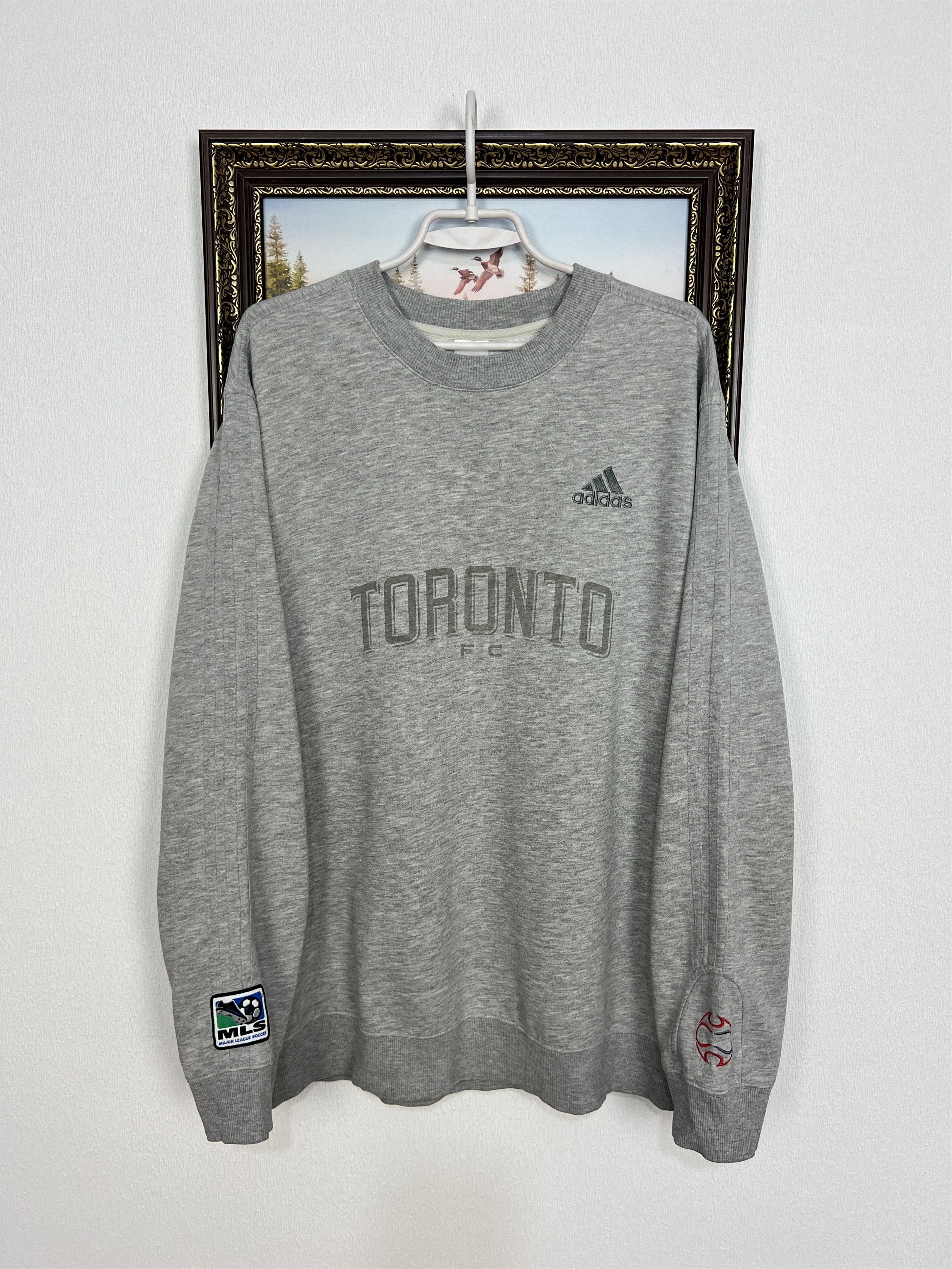 Adidas Vintage Toronto FC Football Sweatshirt Soccer Train Crewneck Size US L / EU 52-54 / 3 - 1 Thumbnail