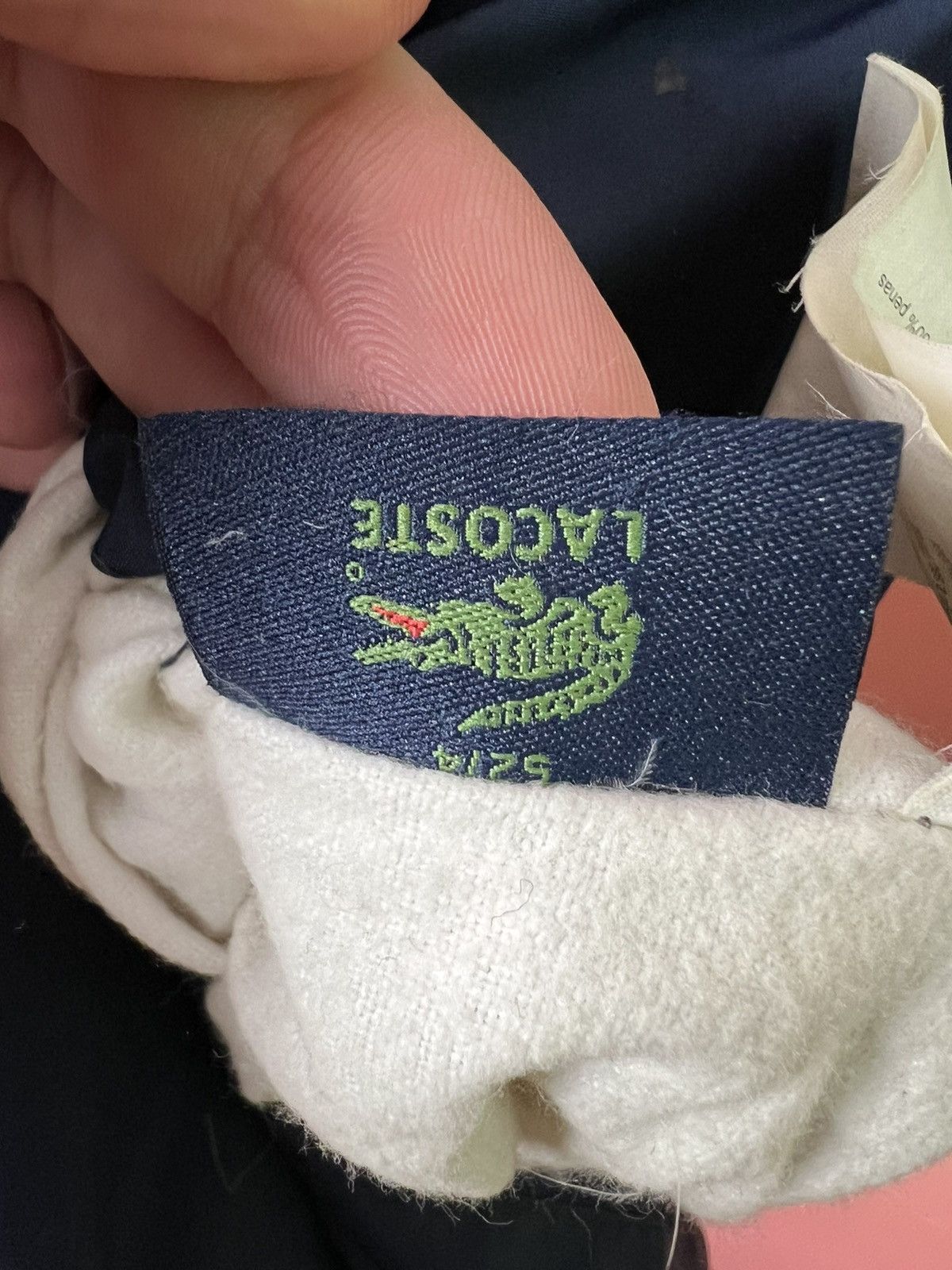 Lacoste Lacoste double side down vintage rare jacket hype streetwear Size US L / EU 52-54 / 3 - 8 Thumbnail
