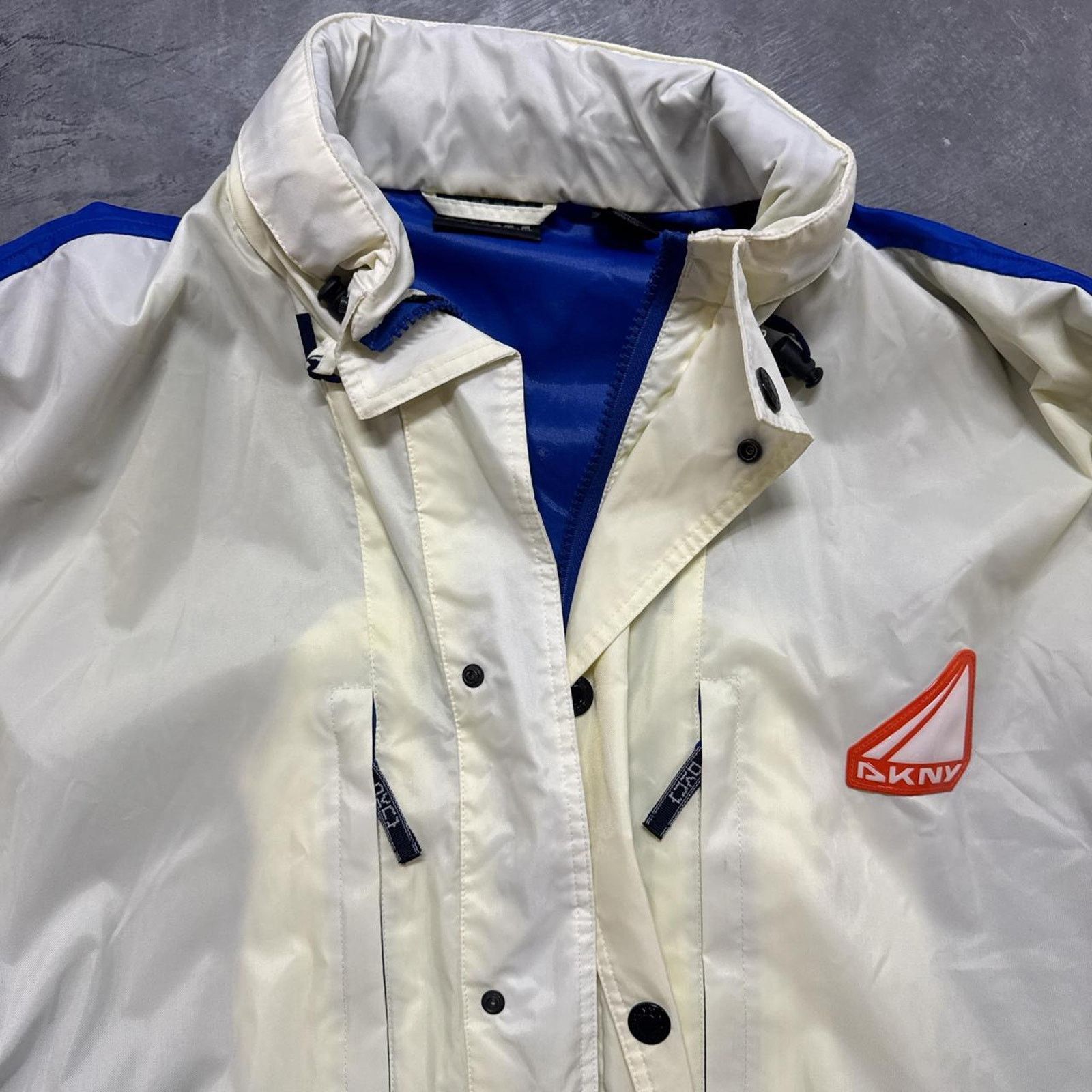 DKNY × Vintage Vintage 90s Deadstock DKNY System Components Long Jacket Size US L / EU 52-54 / 3 - 3 Thumbnail