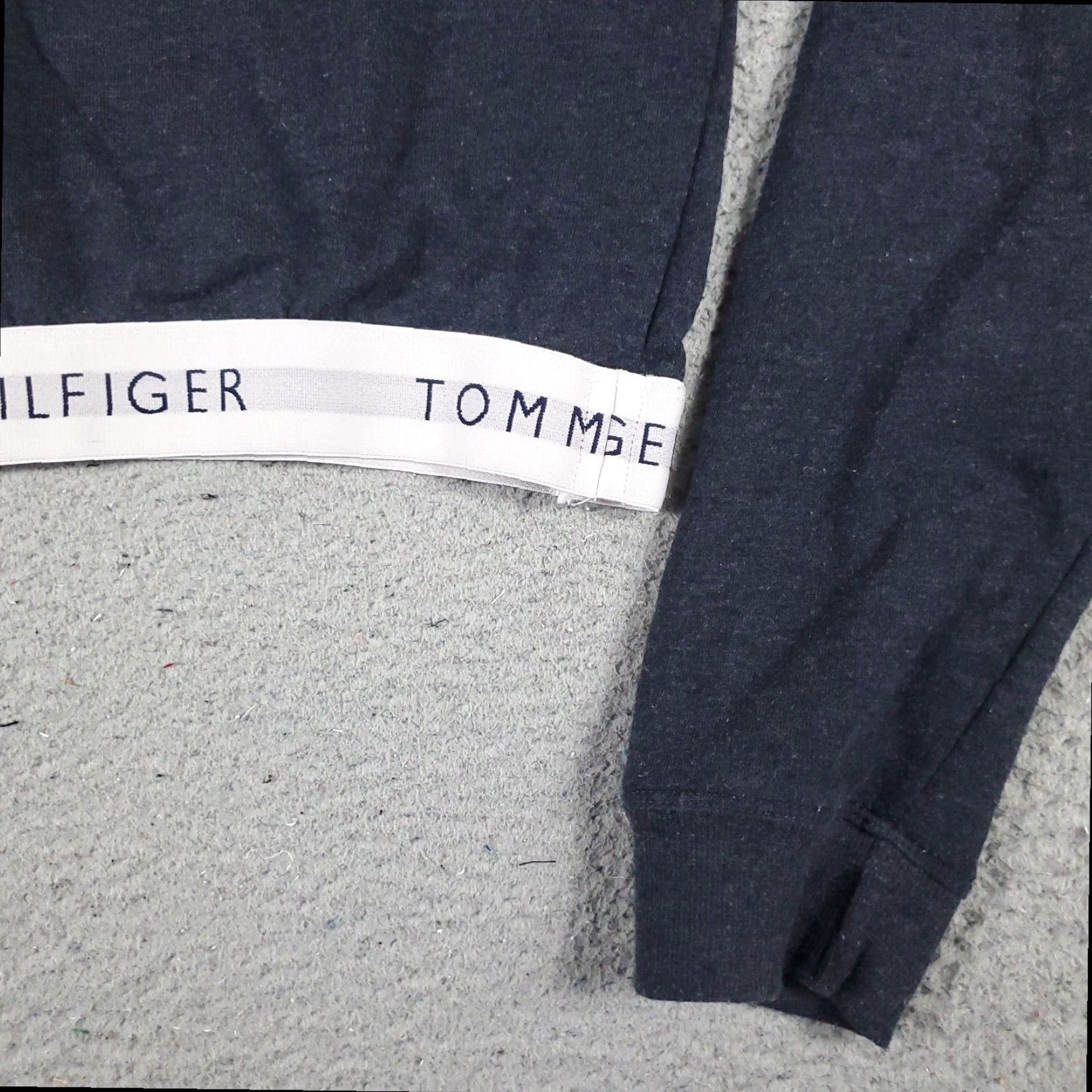 Tommy Hilfiger Tommy Hilfiger Womens Medium Blue Sweater Crop Top Pullover Hoodie Size M / US 6-8 / IT 42-44 - 4 Thumbnail