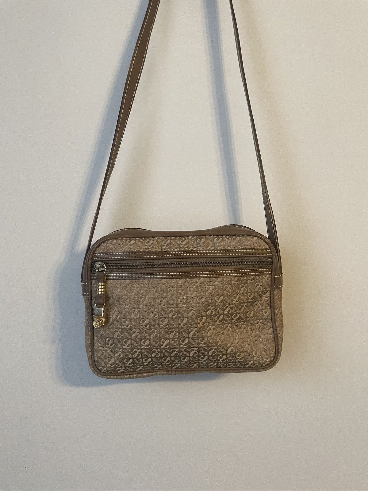 image of Vintage Loewe Crossbody Bag in Black, Men's