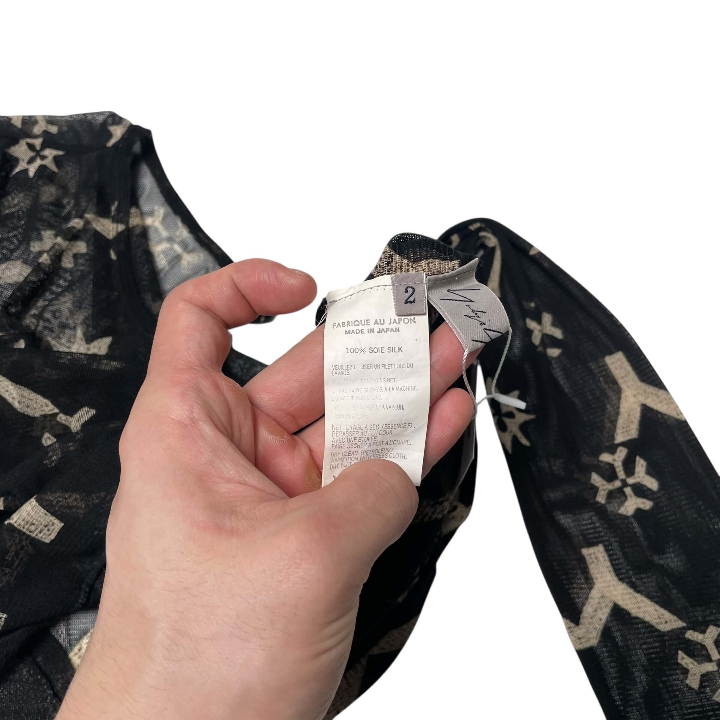 Yohji Yamamoto Yohji yamamoto silk 100 seethrough long sleeve Size M / US 6-8 / IT 42-44 - 6 Thumbnail