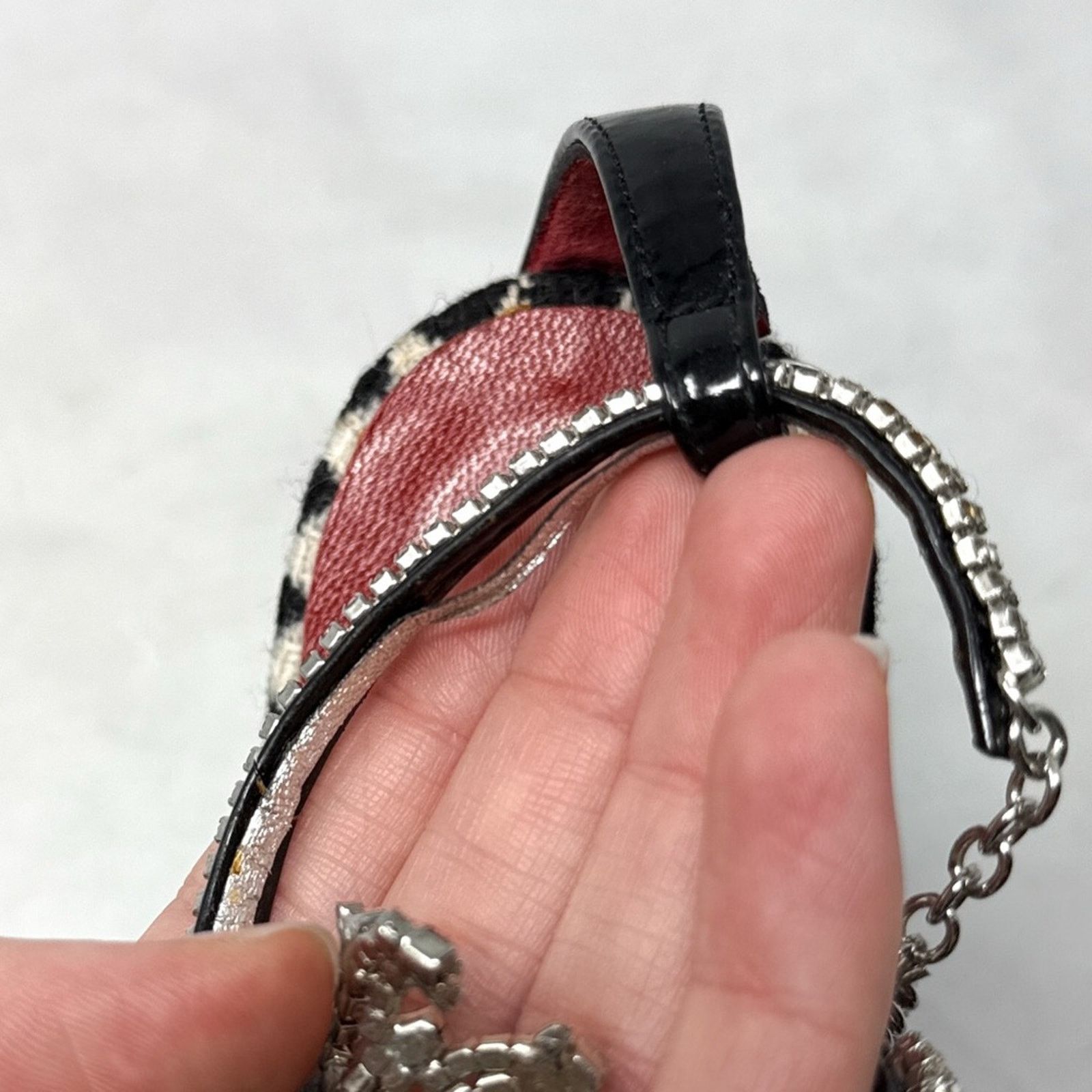 Giuseppe Zanotti Giuseppe Zanotti Vicini Vintage Y2K Fur Houndstooth Heels 37 Size US 7 / IT 37 - 8 Thumbnail