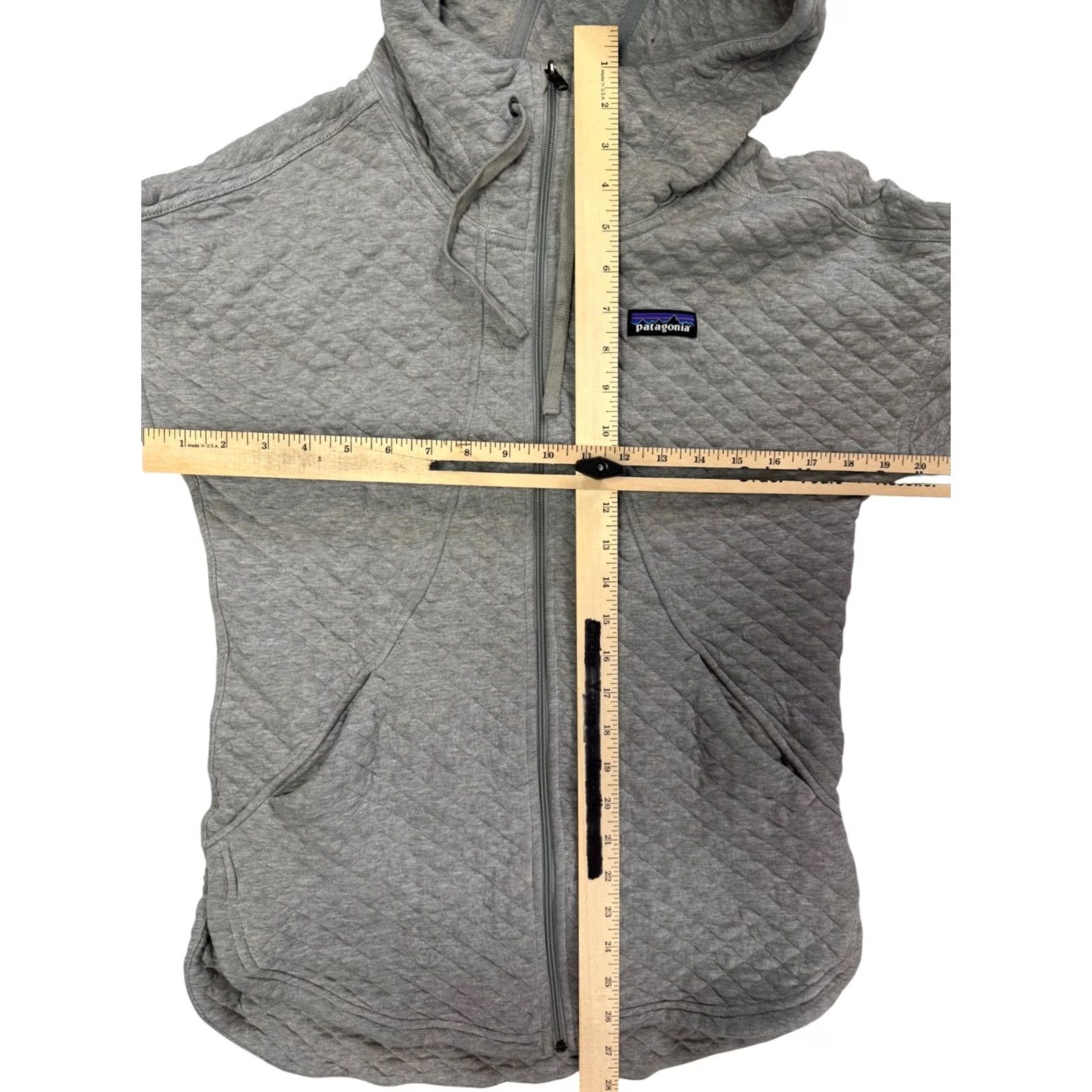 Patagonia VINTAGE Patagonia Women's Quilt Hoody Jacket Gray XS? Size S / US 4 / IT 40 - 2 Thumbnail