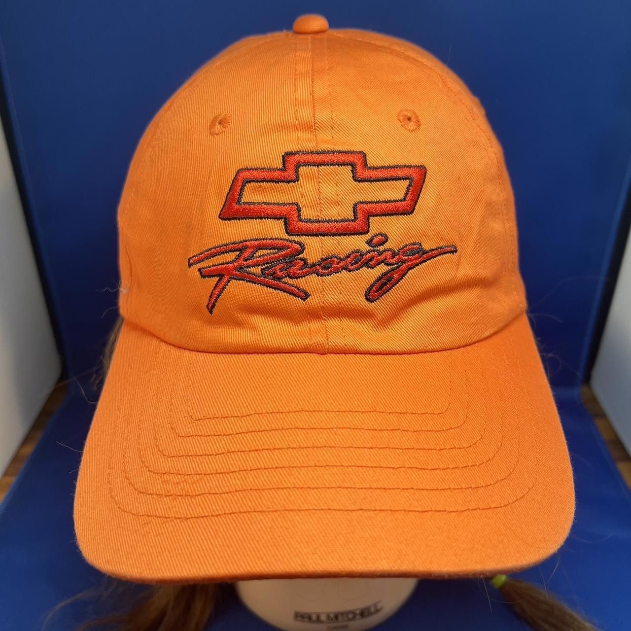Designer Chevrolet Racing Orange Cap Size ONE SIZE - 2 Thumbnail