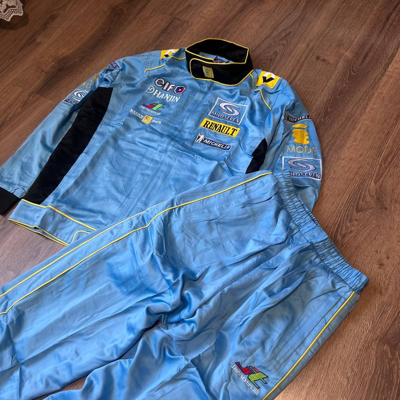 Vintage Vintage Renault F1 Team Racing Track Suit Size US M / EU 48-50 / 2 - 3 Thumbnail