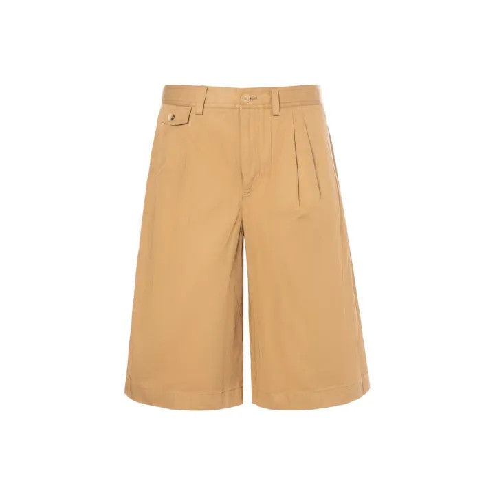 Burberry Burberry Solid Pleated Casual Shorts for Men Size US 44 / EU 60 - 1 Thumbnail