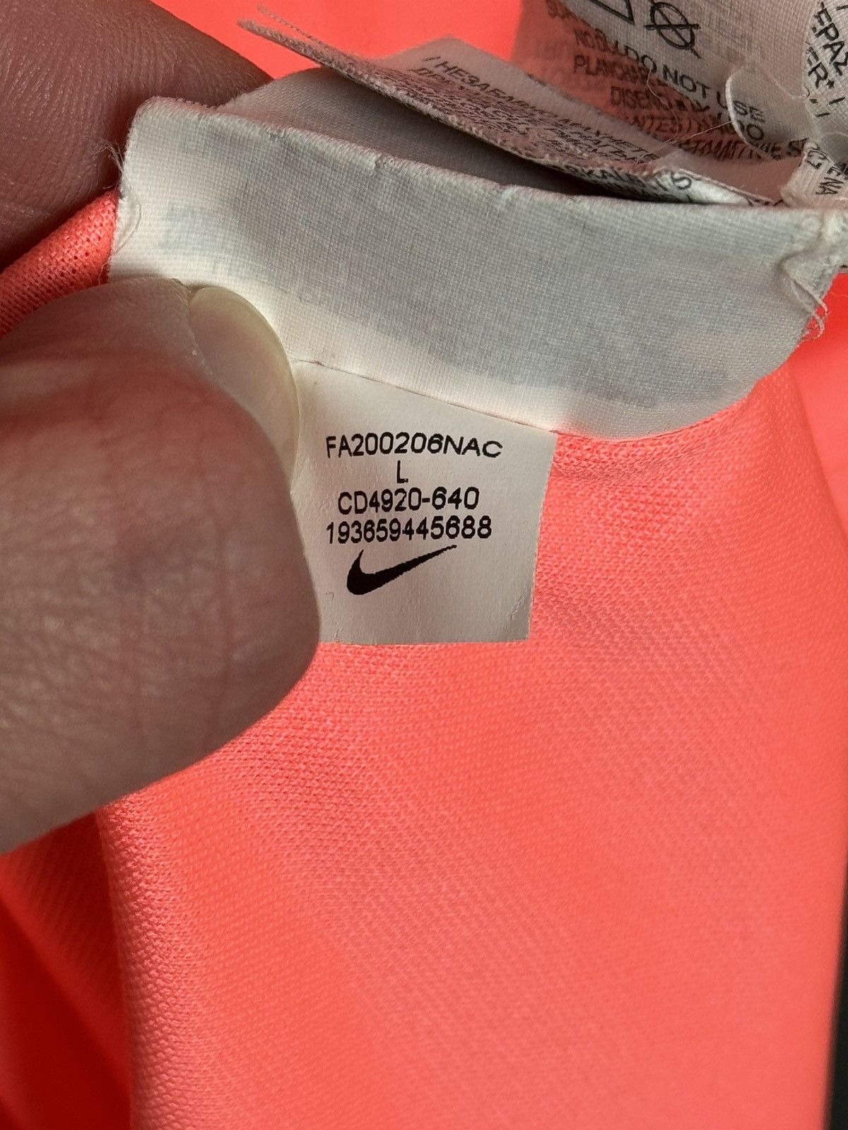 Nike Tottenham Hotspur 20/21 Training Football Jersey Size US L / EU 52-54 / 3 - 16 Thumbnail