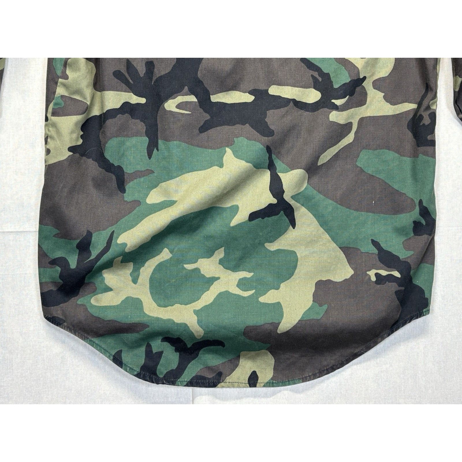 The Unbranded Brand Vintage Gung Ho Sz L Green Camo Military Button Shirt Size US M / EU 48-50 / 2 - 18 Thumbnail