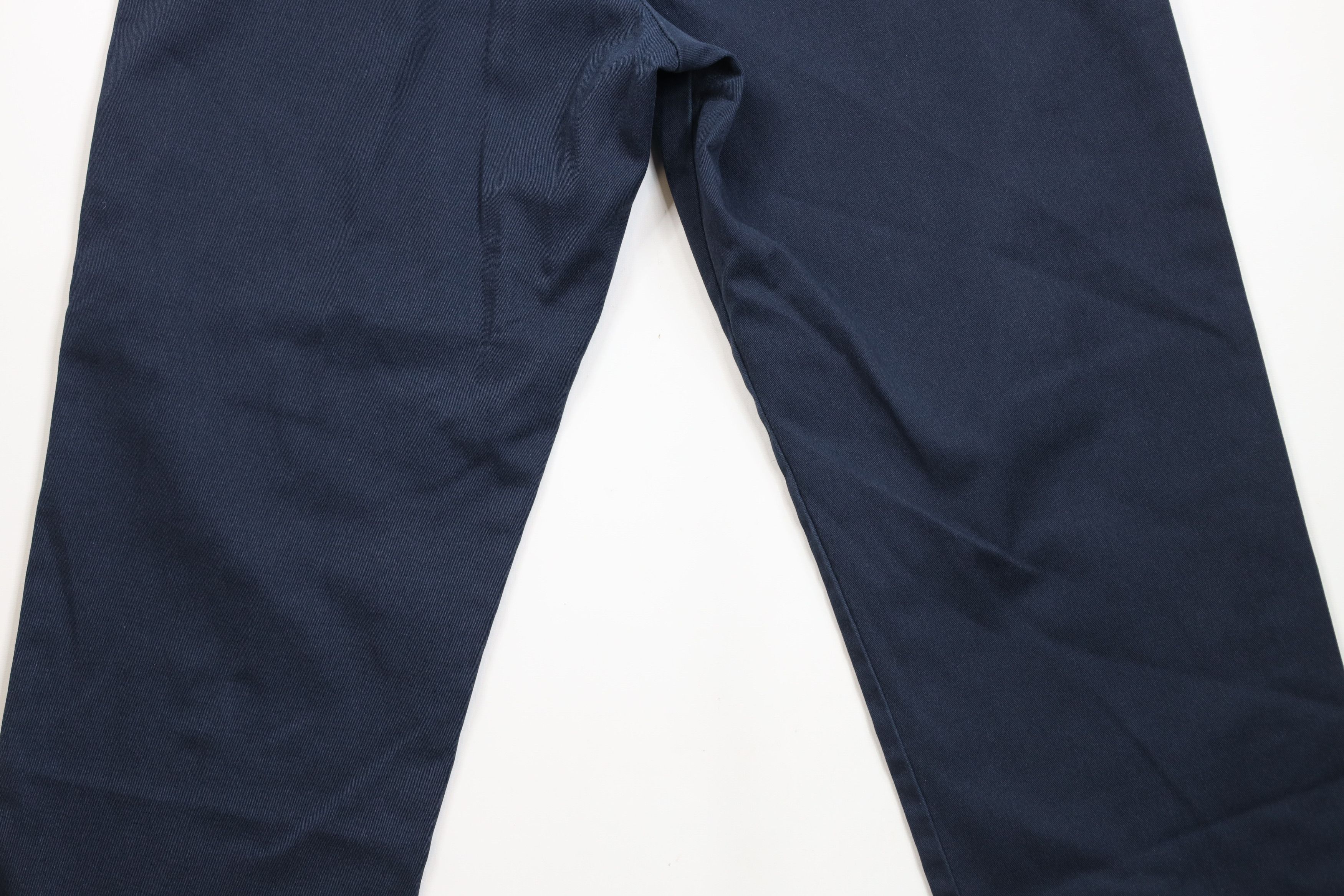 Dickies × Vintage Vintage Y2K Dickies Original Wide Leg Workwear Pants Blue Size US 38 / EU 54 - 11 Thumbnail