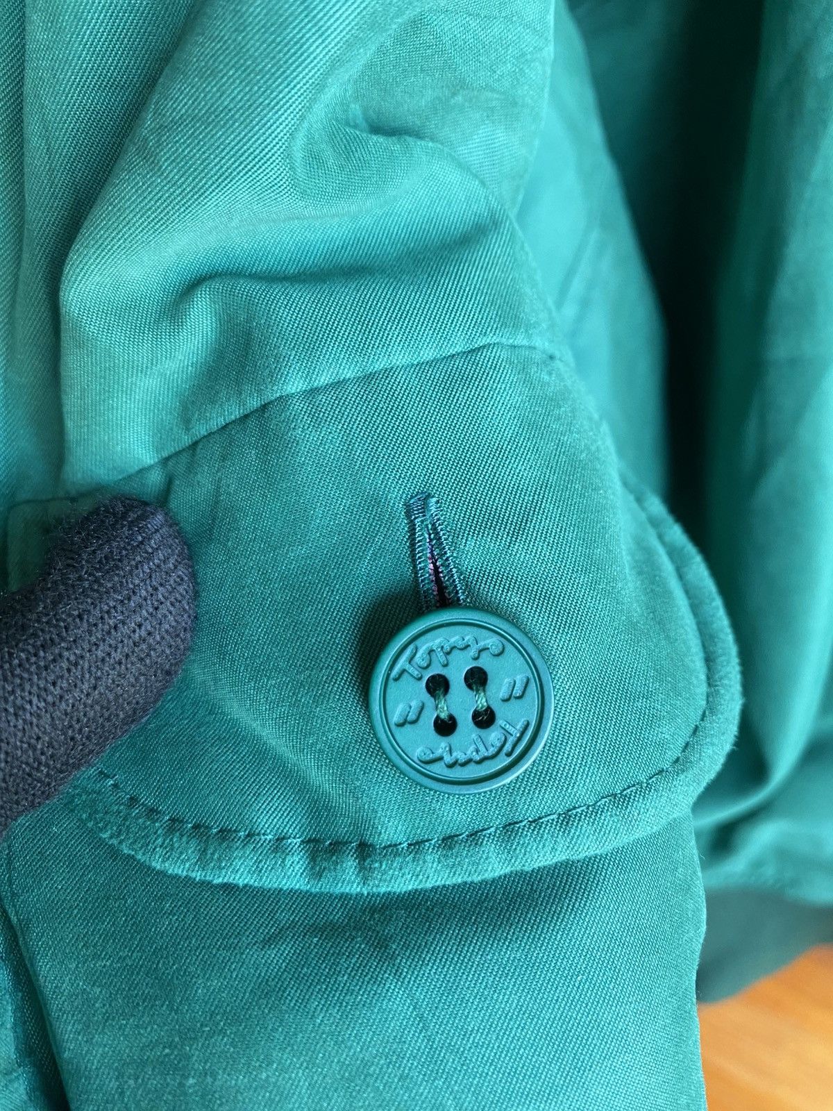 Japanese Brand Vintage Japanese Reversible Bomber Green Flight Jacket Size US L / EU 52-54 / 3 - 22 Thumbnail