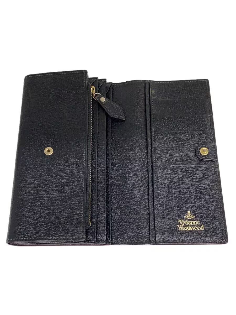 Vivienne Westwood Vivienne Westwood Plain Lthr Long Wallet Black Size ONE SIZE - 4 Thumbnail