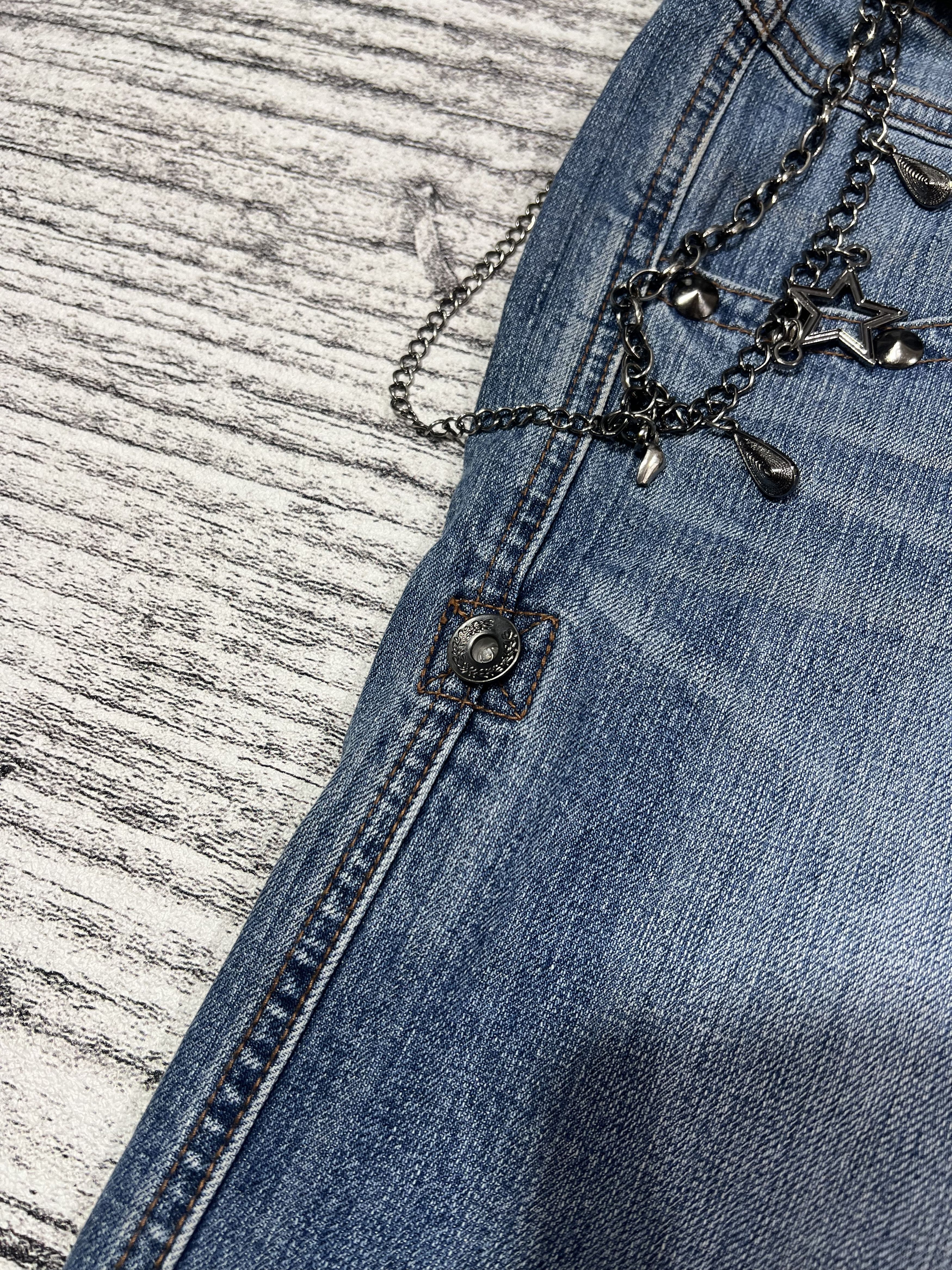 Japanese Brand 2000s Algonquins Hysteric Poem Jorts Denim y2k Lgb Ifsix Size US 32 / EU 48 - 6 Thumbnail