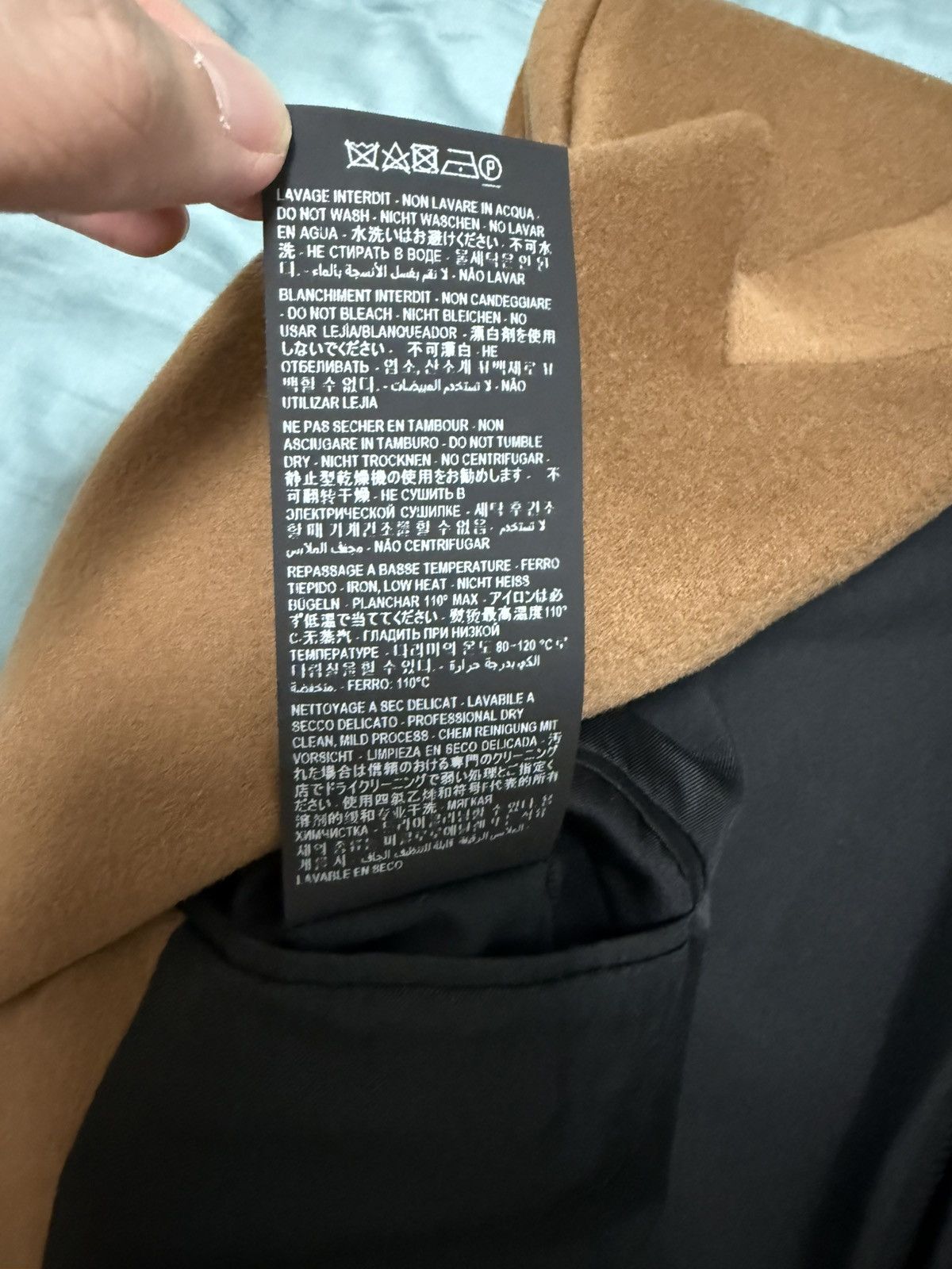 Saint Laurent Paris Saint Laurent camel brown wool double breasted jacket 46 Size 46R - 7 Thumbnail