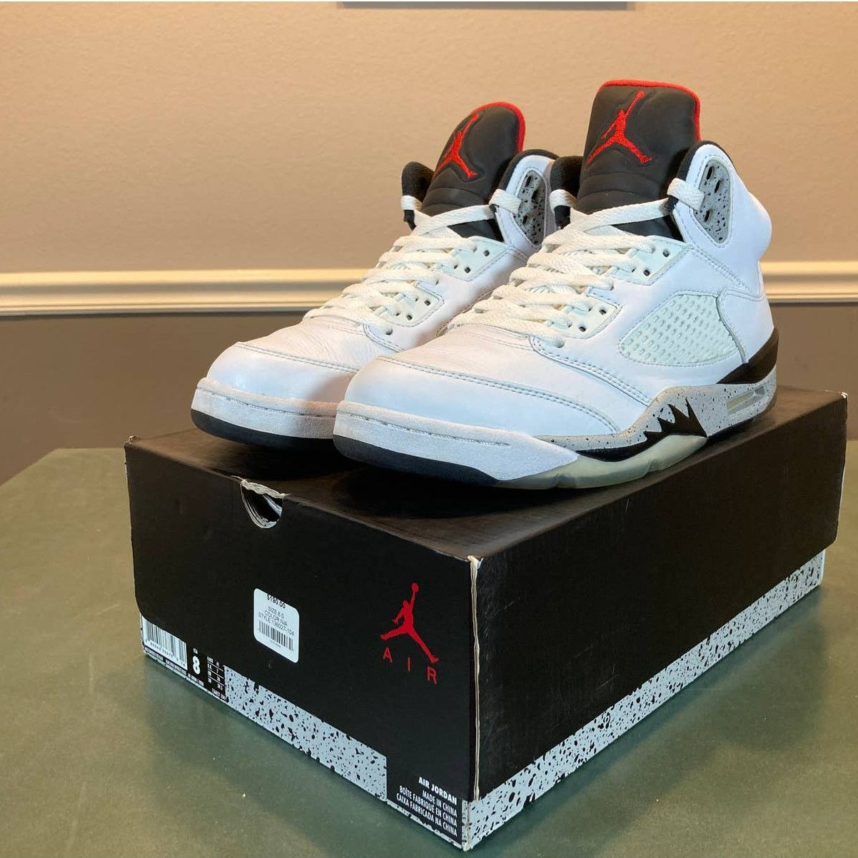 Nike Air Jordan White Cement