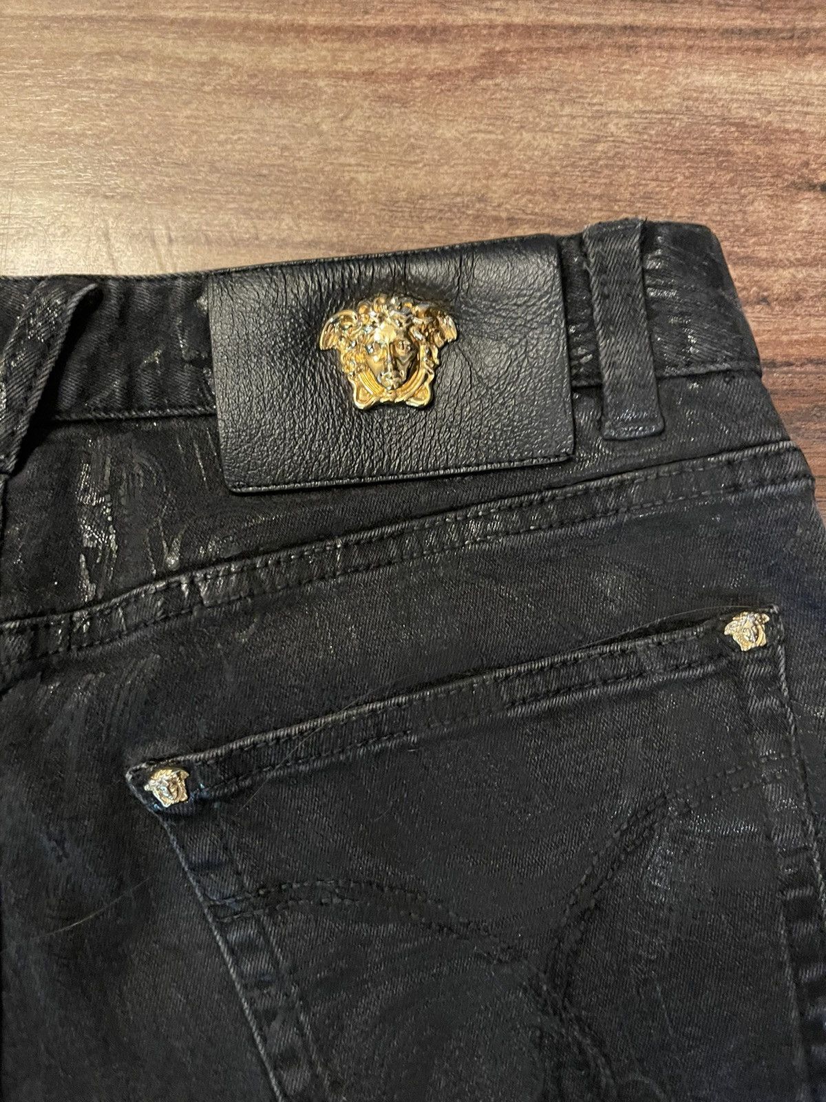 Versace Black Denim Jeans