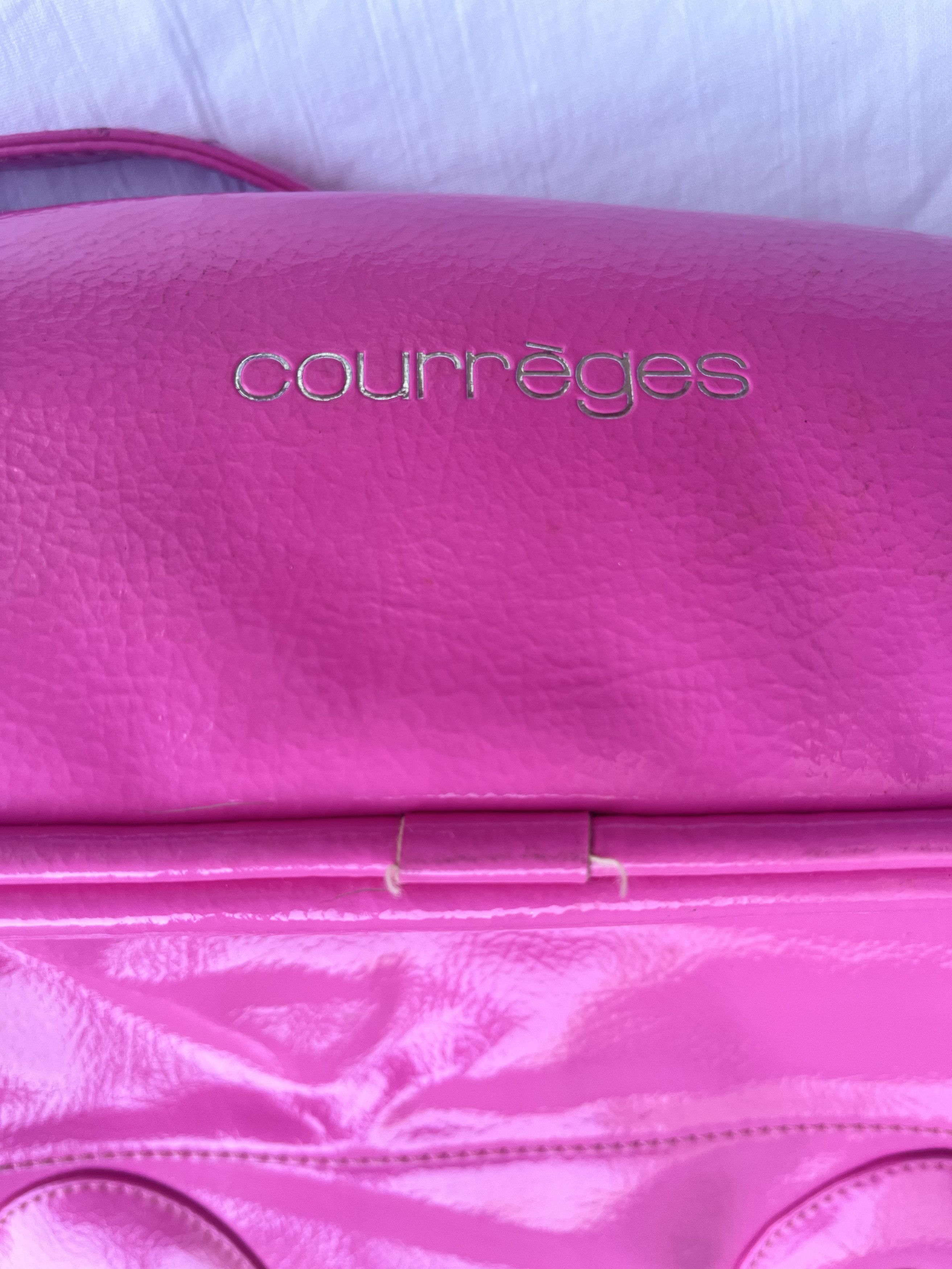 Courreges Pink vinyl Courreges bag with shoulder strap Size ONE SIZE - 6 Thumbnail