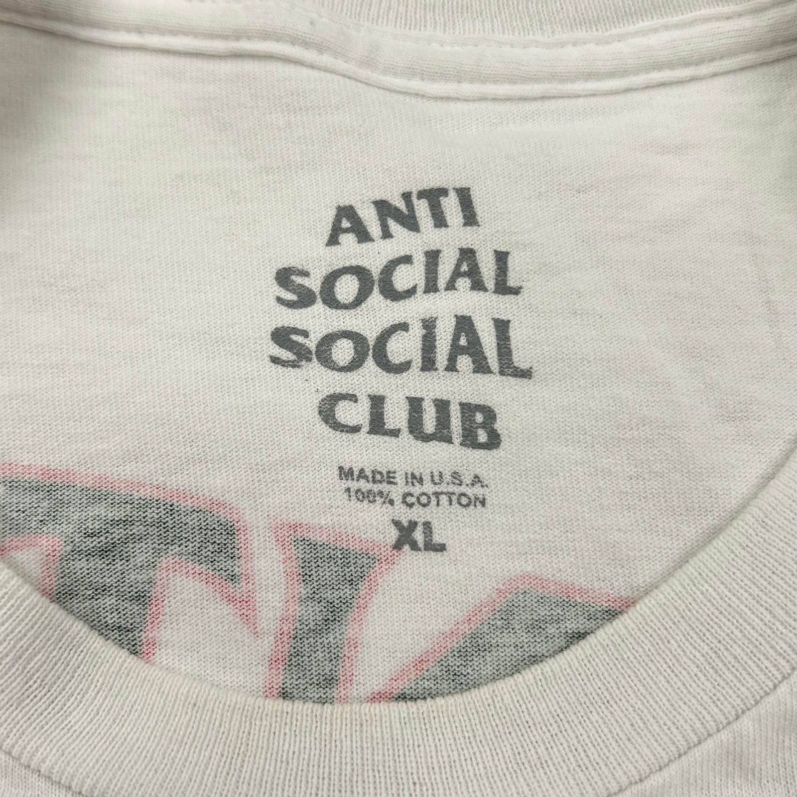 Anti Social Social Club Anti Social Social Club Red Green Logo Tee T Shirt Size XL Size US XL / EU 56 / 4 - 5 Thumbnail