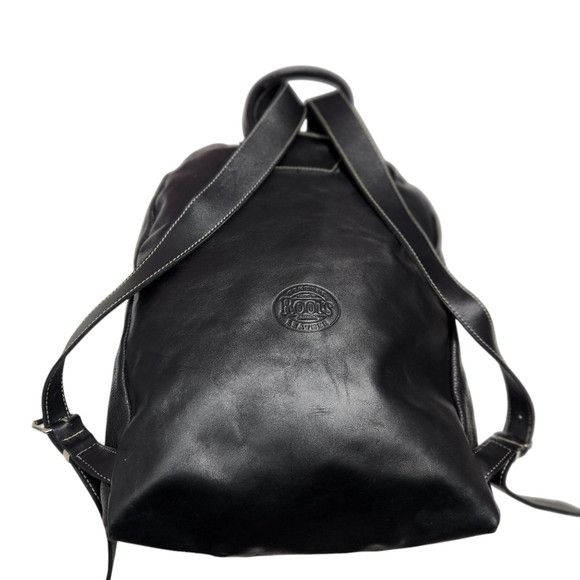 Roots Men's Roots Pebbled Leather Backpack Size ONE SIZE - 2 Thumbnail