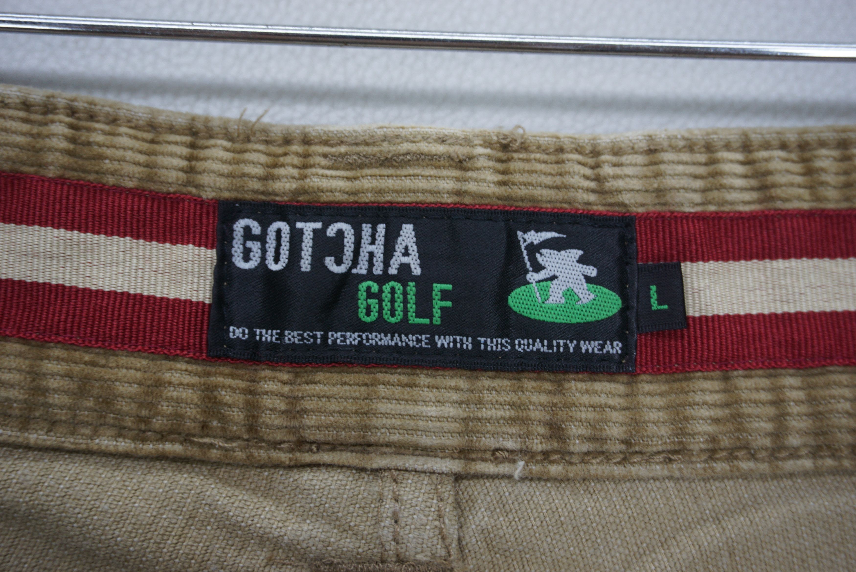 Gotcha Corduroy Pants fit W34xL32 Gotcha Golf Low Rise Embroidered Size US 32 / EU 48 - 11 Thumbnail