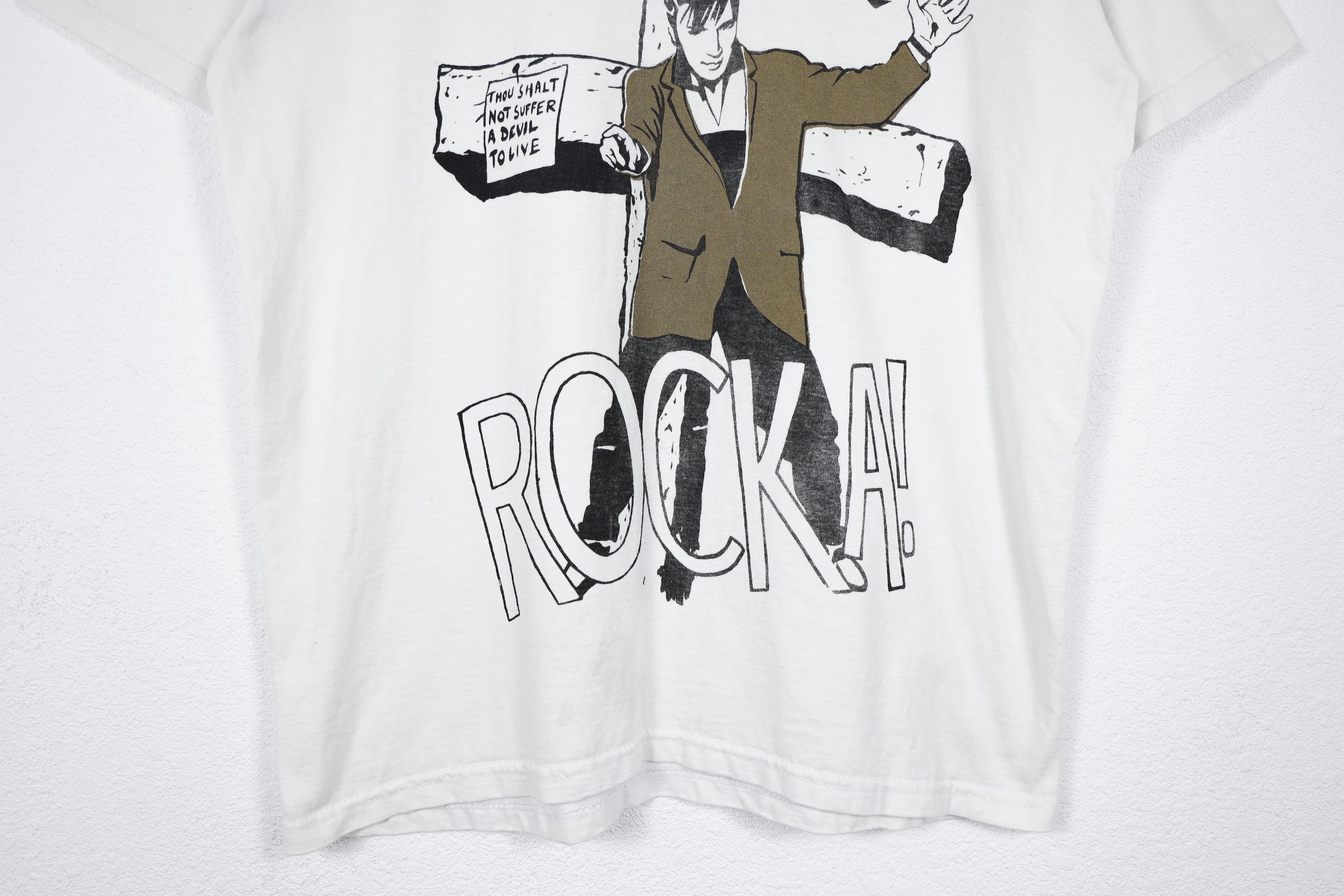 Vintage Vintage Humor Rock & Religion Dirty Devil Graphic Tee Tshirt Size US L / EU 52-54 / 3 - 3 Thumbnail