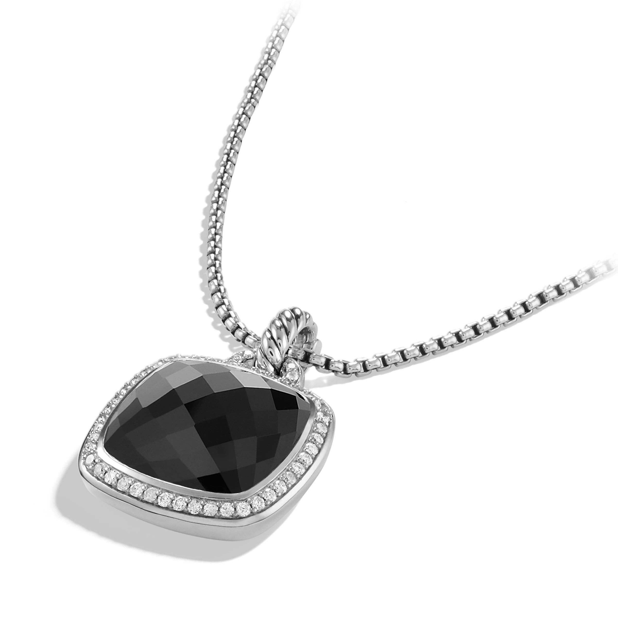 David Yurman o1w1db10526 D12454D Size:9/Pendant in Silver with Diamond Size ONE SIZE - 3 Thumbnail