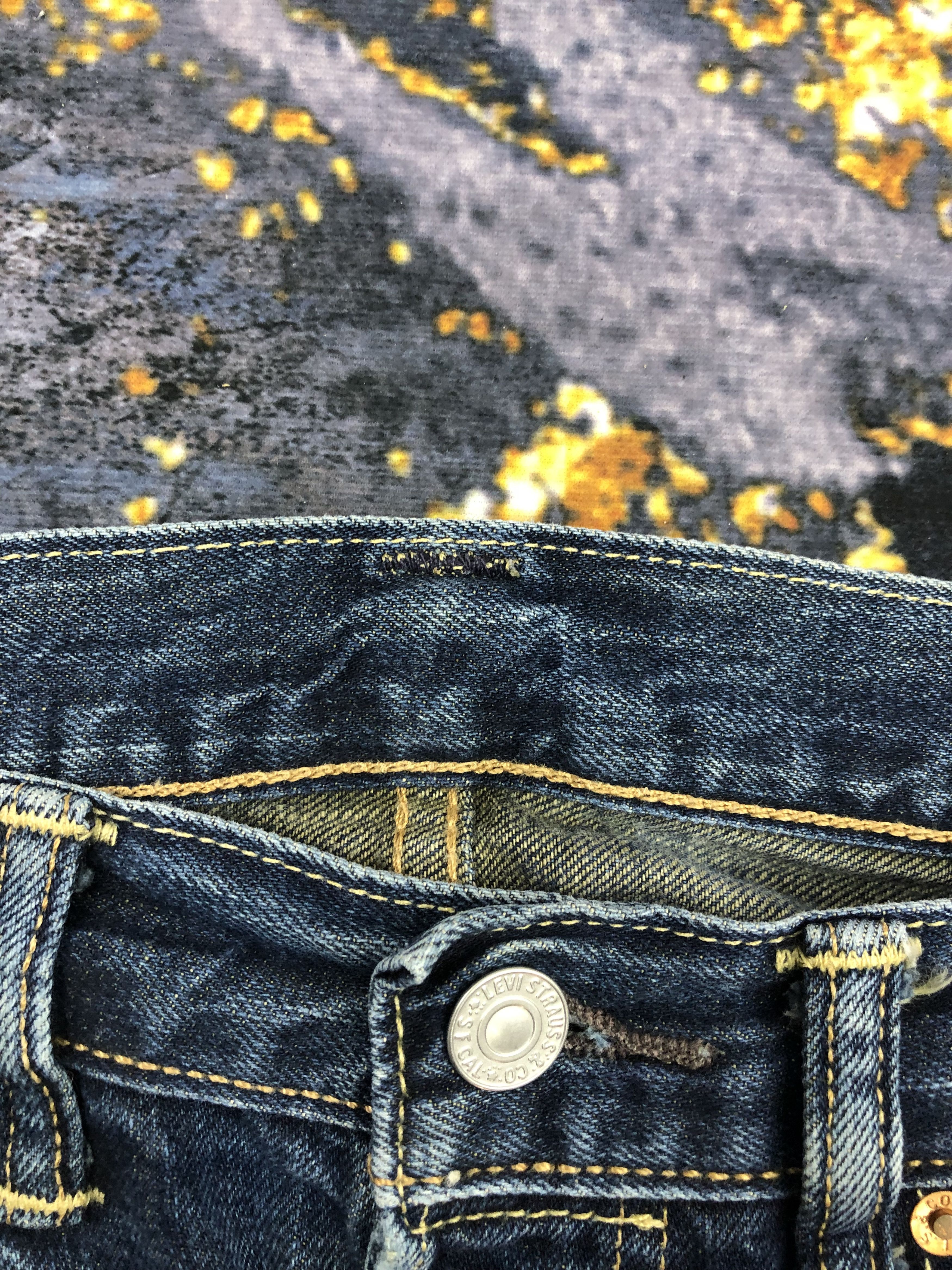 Levi's Vintage Levis 501 ct Faded Blue Jeans DPP0061 Size US 34 / EU 50 - 10 Thumbnail