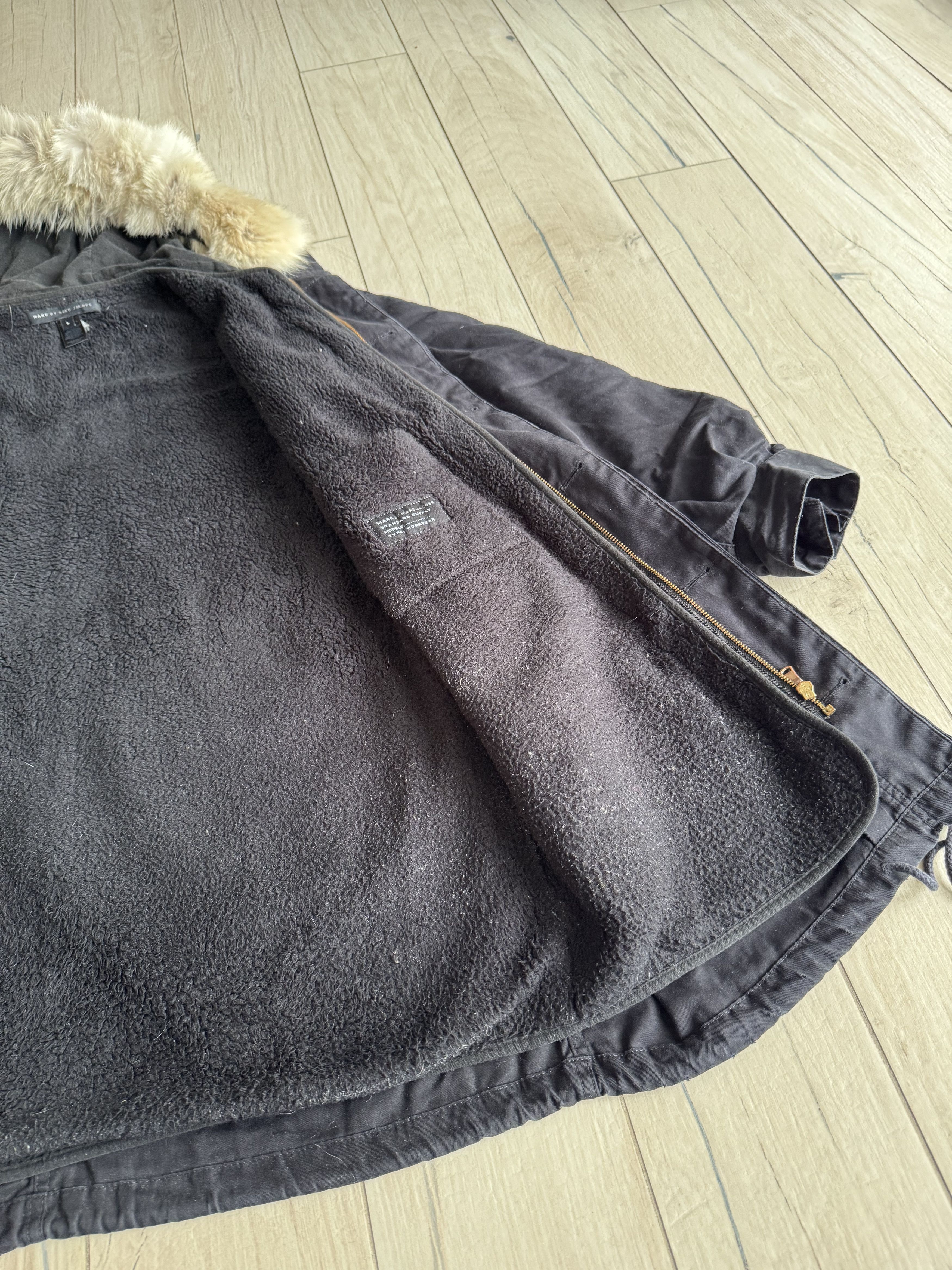 Marc Jacobs Marc Jacobs Fur Black Sherpa Parka Size US M / EU 48-50 / 2 - 11 Thumbnail