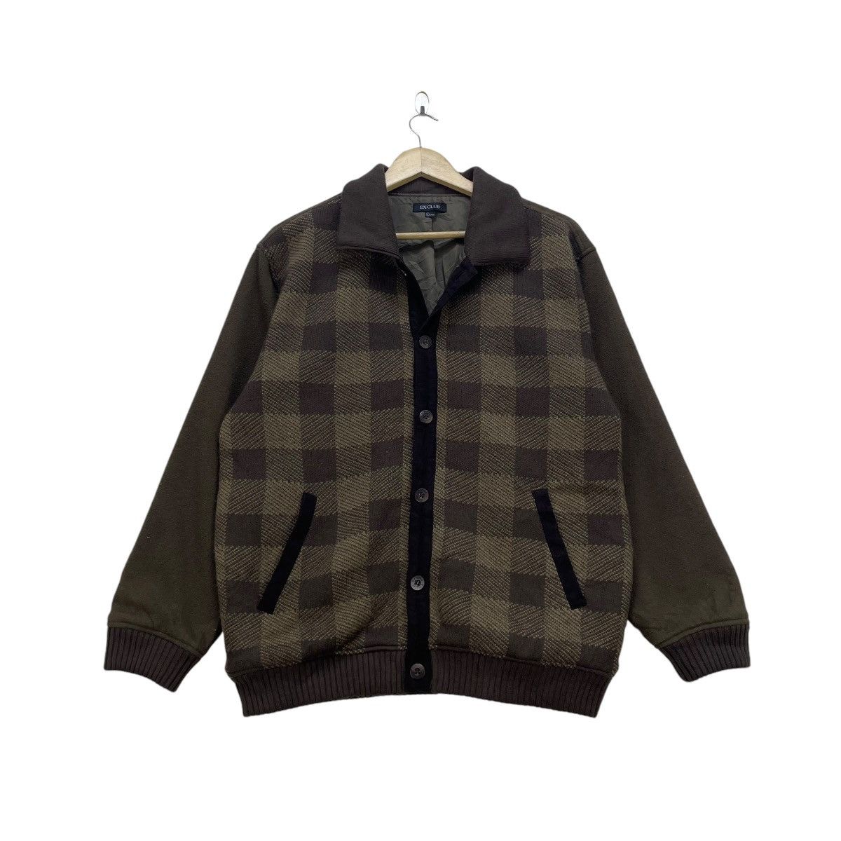 Issey Miyake × Japanese Brand × Vintage Japanese Brand Ex Club Tartan Jacket Inspired Issey Miyake Size US L / EU 52-54 / 3 - 2 Thumbnail