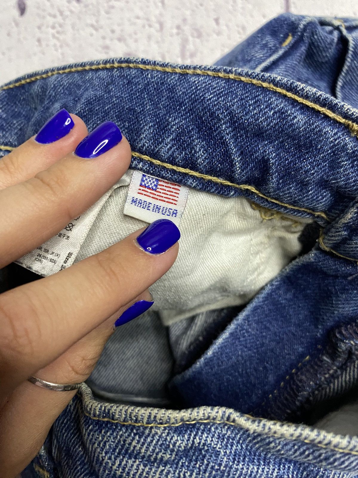 American Apparel Womens Shorts American Apparel japanase brand y2k blue Size 24" / US 00 / IT 34 - 8 Thumbnail