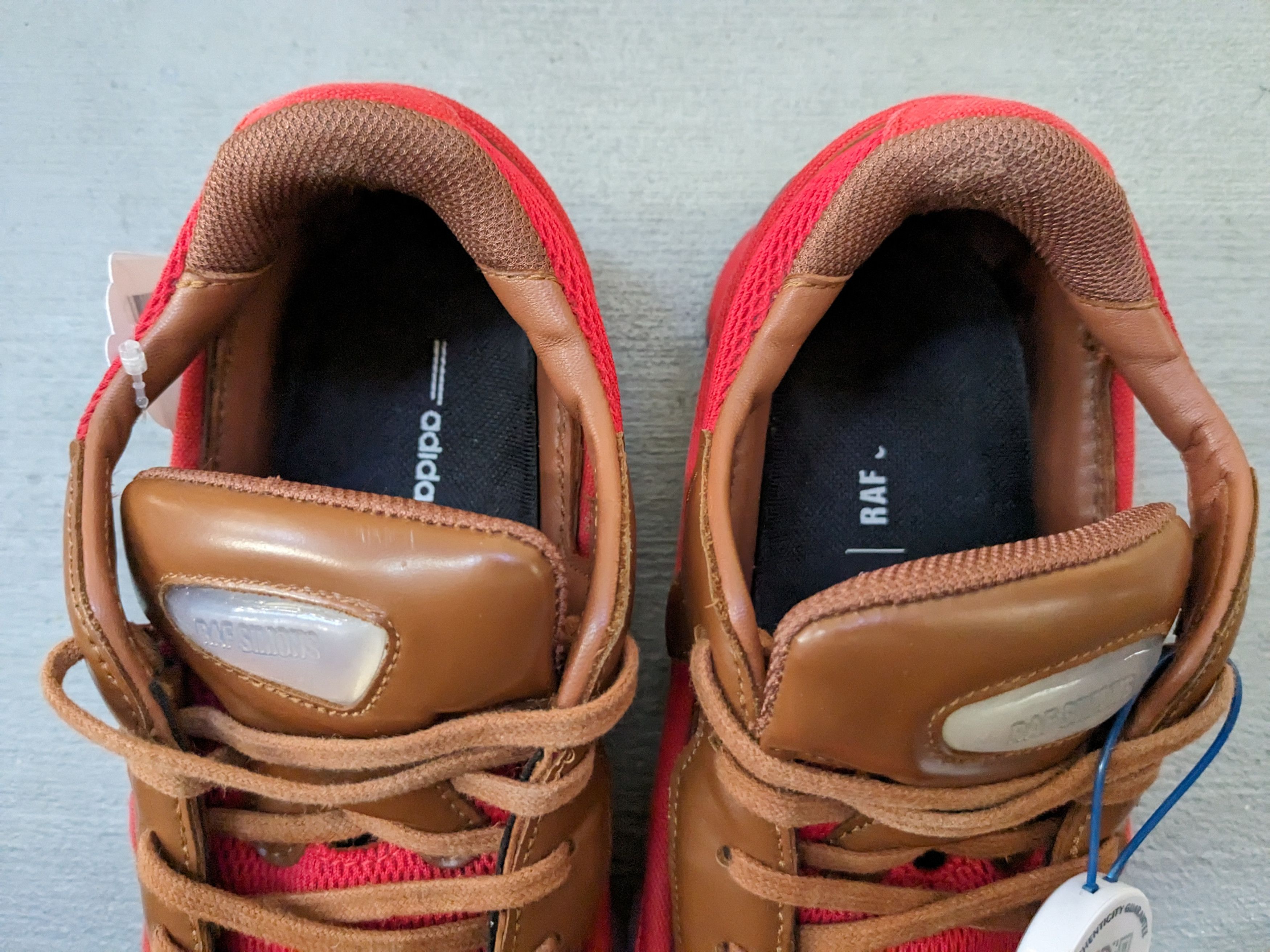 Adidas × Raf Simons Adidas Raf Simons Ozweego Replicant 8.5 B22513 Red Gold Size US 8.5 / EU 41-42 - 3 Thumbnail
